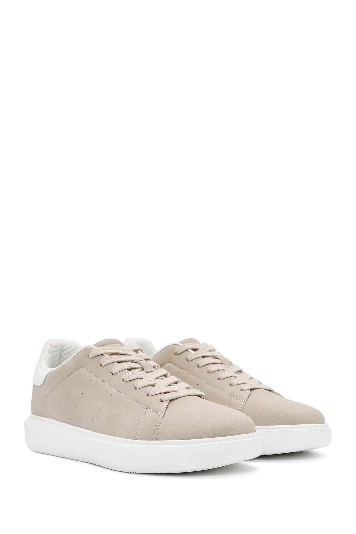 ACBC x Derimod Erkek Bej Bağcıklı Süet Sneaker - Image 3