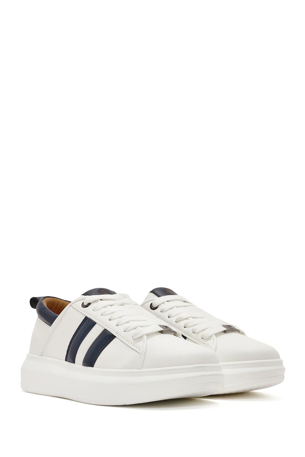 ACBC x Derimod Erkek Beyaz Bağcıklı Sneaker - Image 3