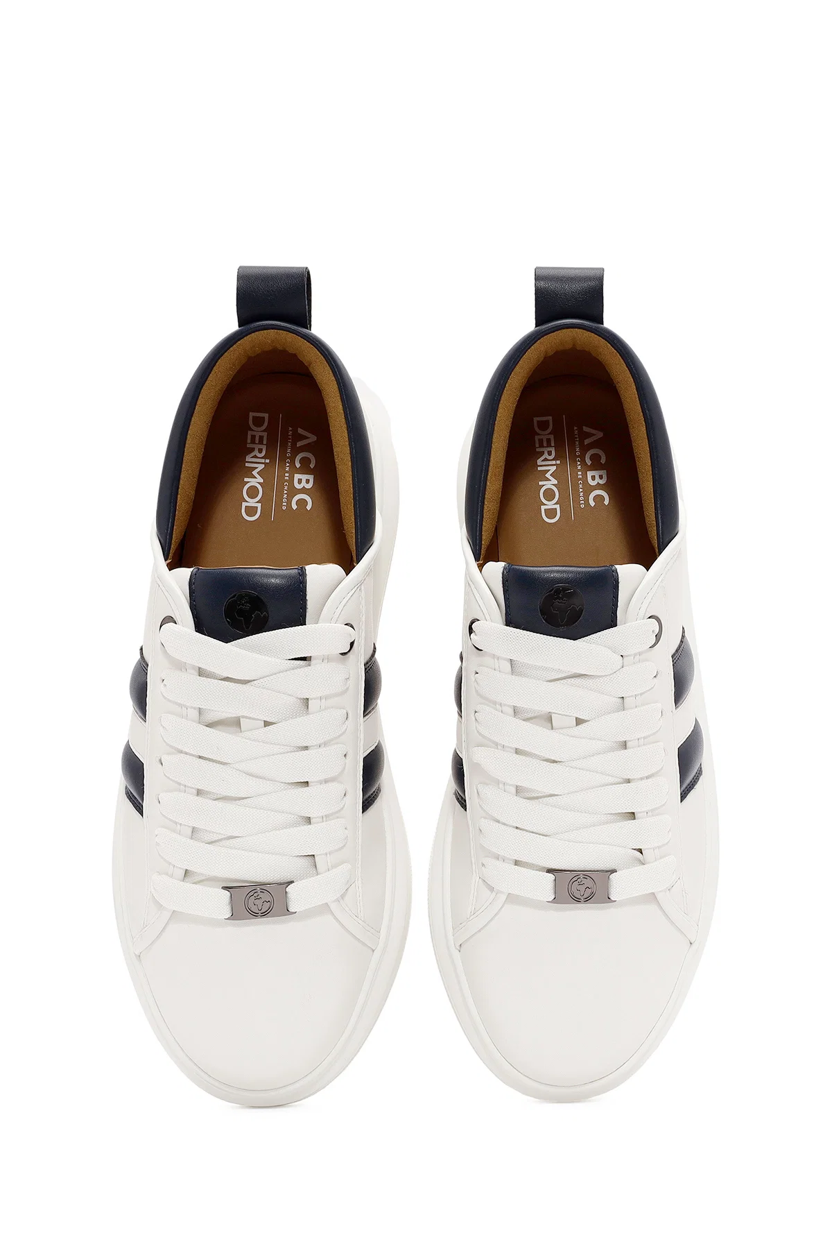 ACBC x Derimod Erkek Beyaz Bağcıklı Sneaker - Image 7