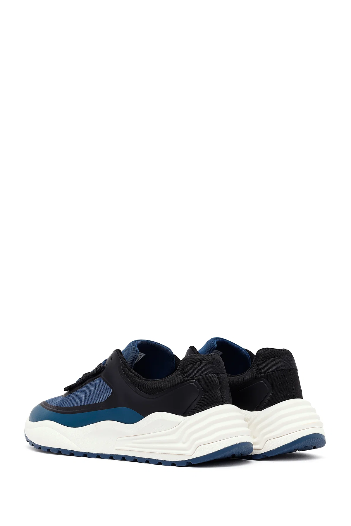 ACBC x Derimod Erkek Lacivert Bağcıklı Kalın Tabanlı Kumaş Sneaker - Image 5