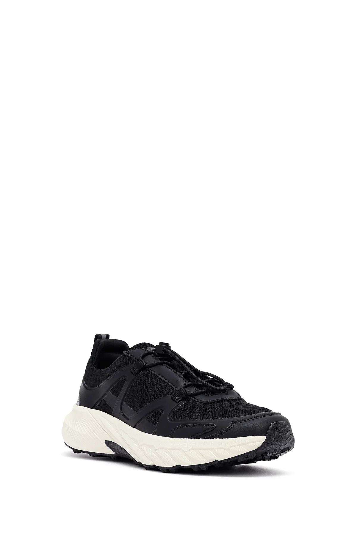 ACBC x Derimod Erkek Siyah Bağcıklı Kalın Tabanlı Kumaş Sneaker - Image 6