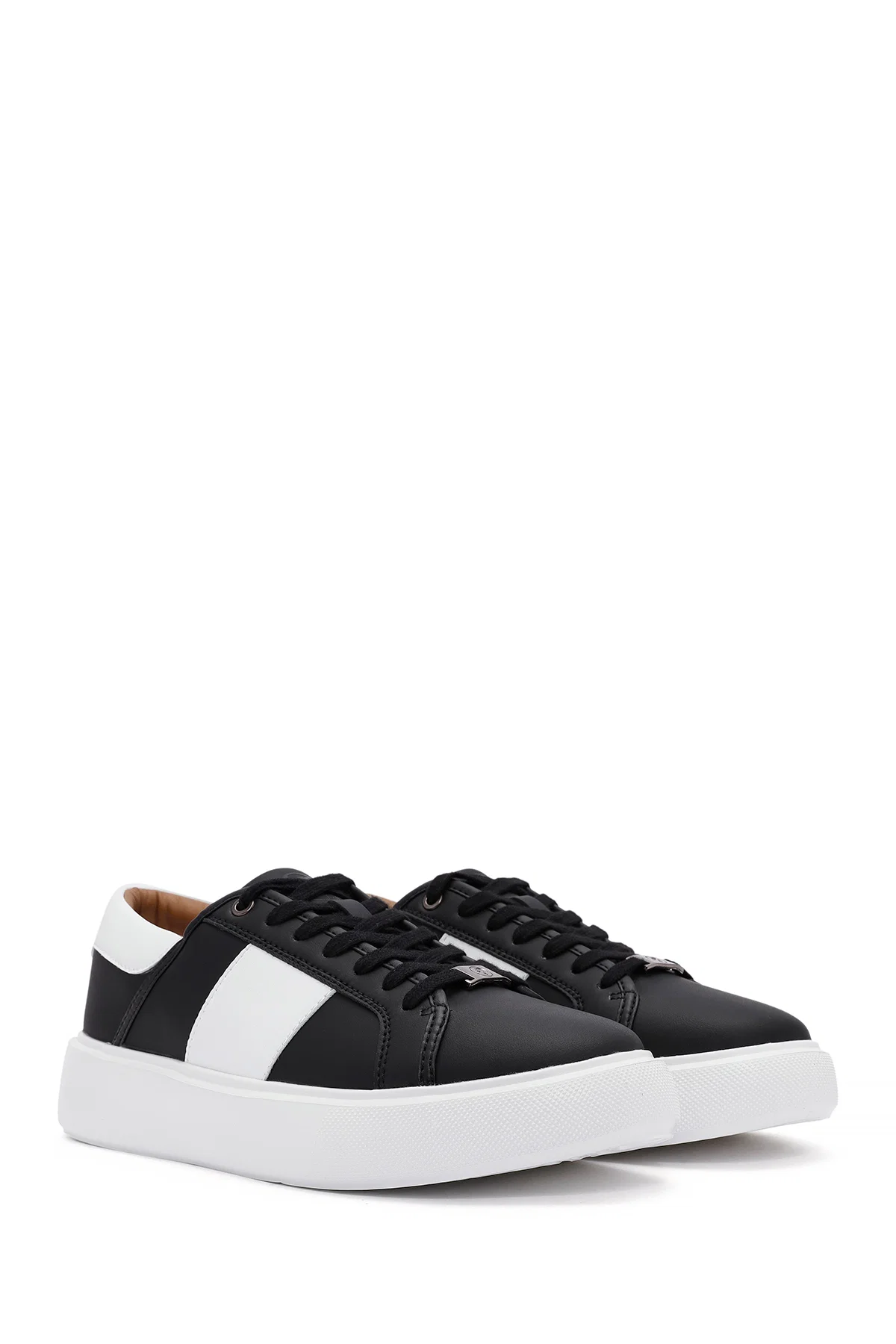 ACBC x Derimod Erkek Siyah Bağcıklı Sneaker - Image 3