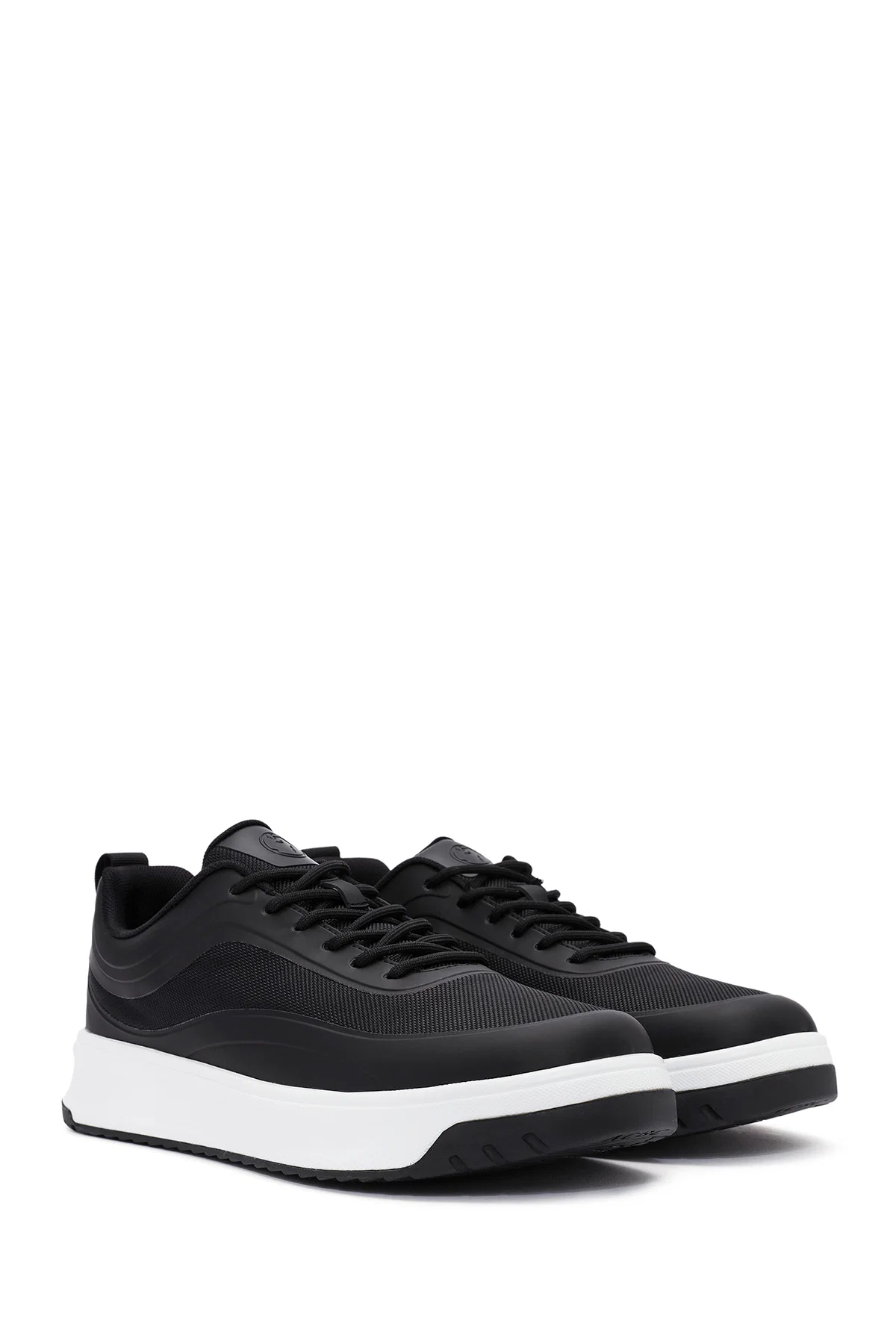 ACBC x Derimod Erkek Siyah Bağcıklı Sneaker - Image 3