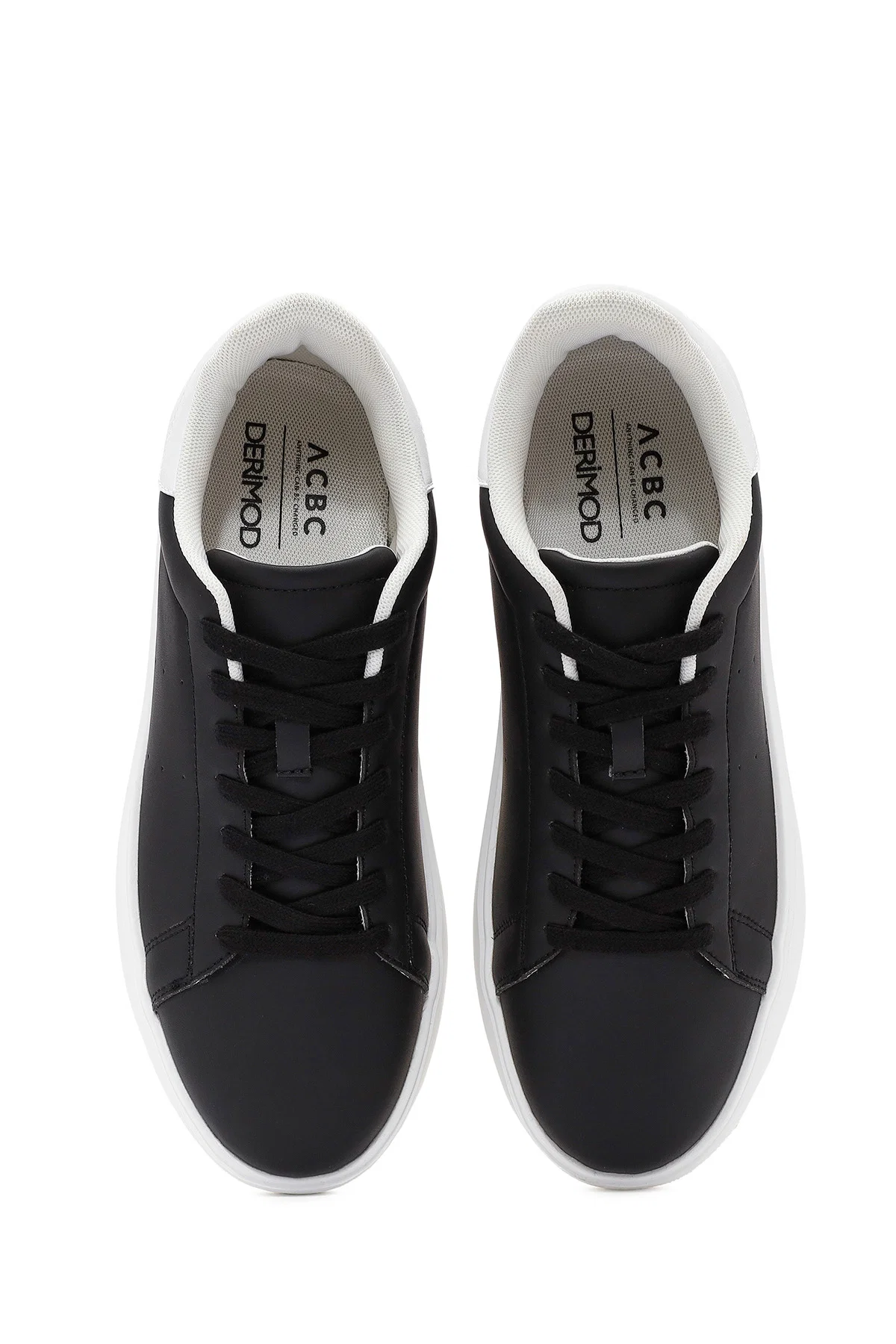 ACBC x Derimod Erkek Siyah Bağcıklı Sneaker - Image 7
