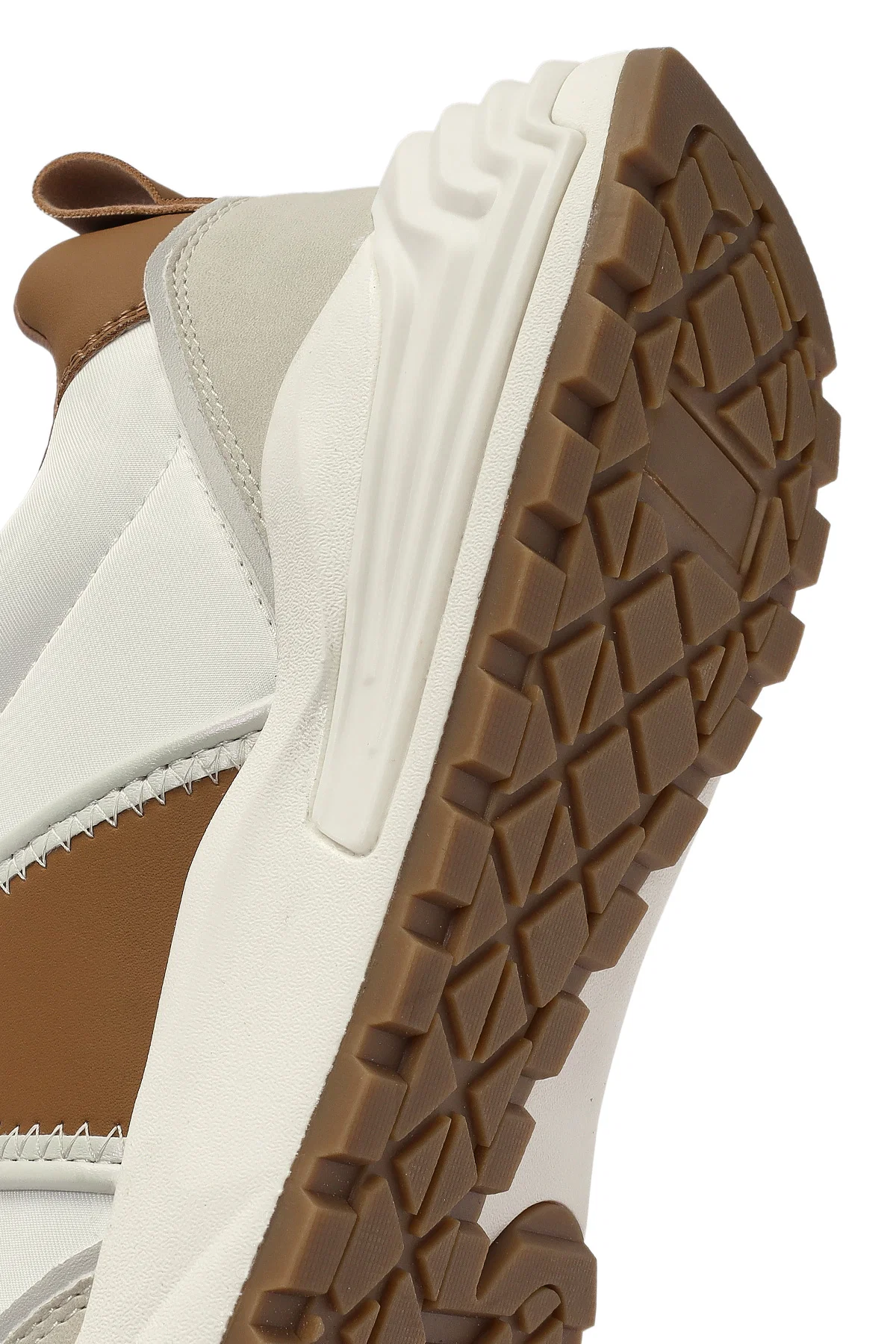 ACBC x DERİMOD Erkek Taba Bağcıklı Kalın Tabanlı Sneaker - Image 10