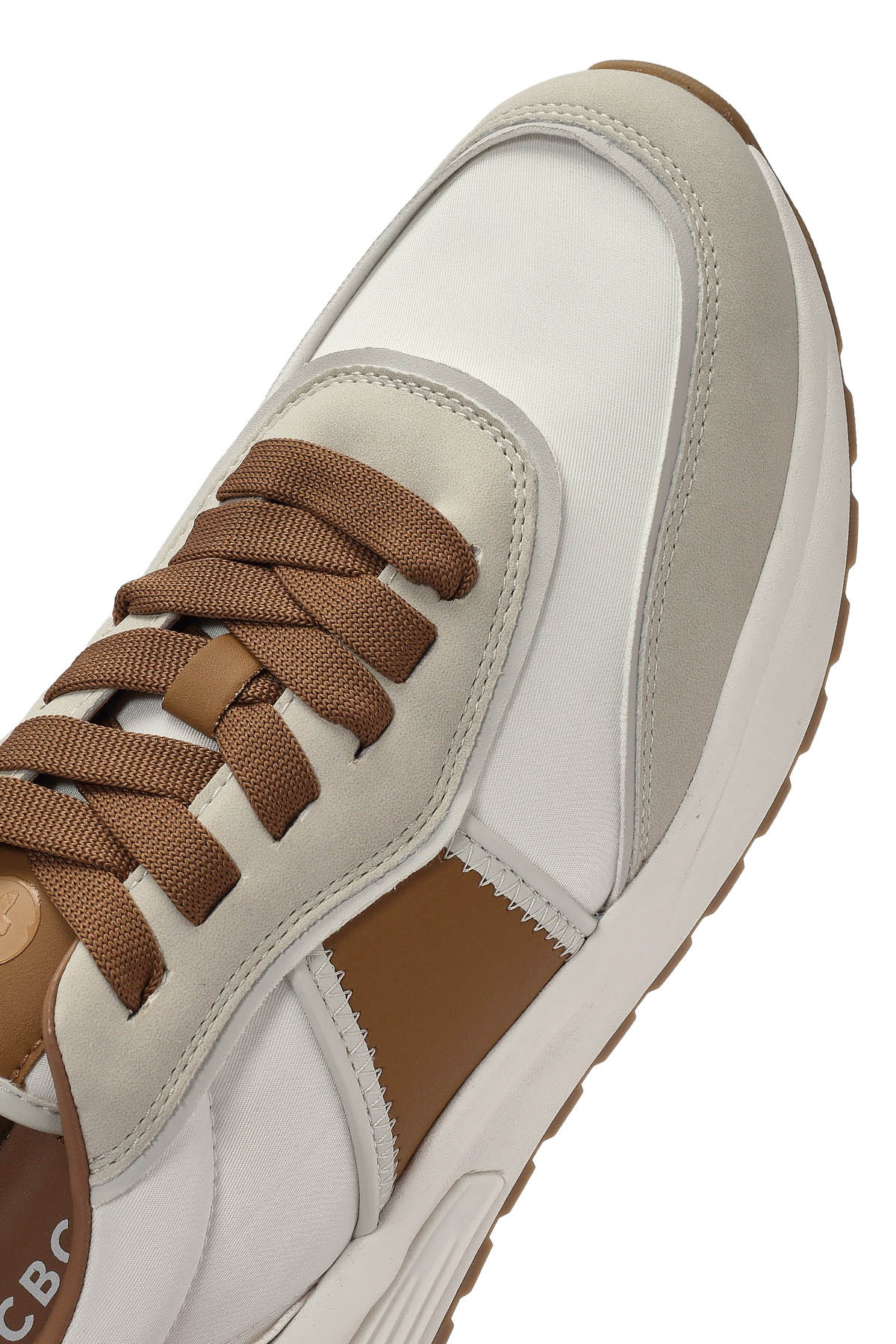 ACBC x DERİMOD Erkek Taba Bağcıklı Kalın Tabanlı Sneaker - Image 8