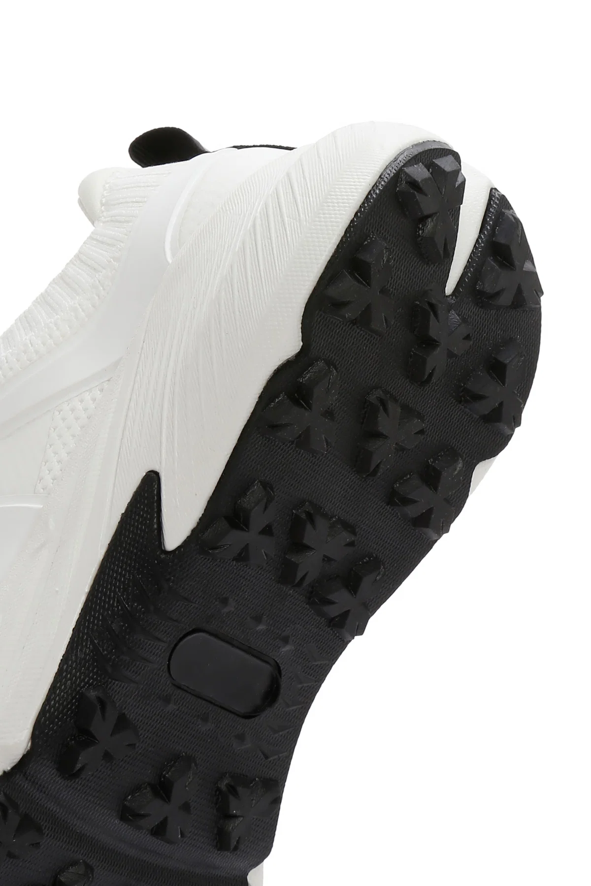ACBC x DERİMOD Kadın Beyaz Bağcıklı Kalın Tabanlı Kumaş Sneaker - Image 8