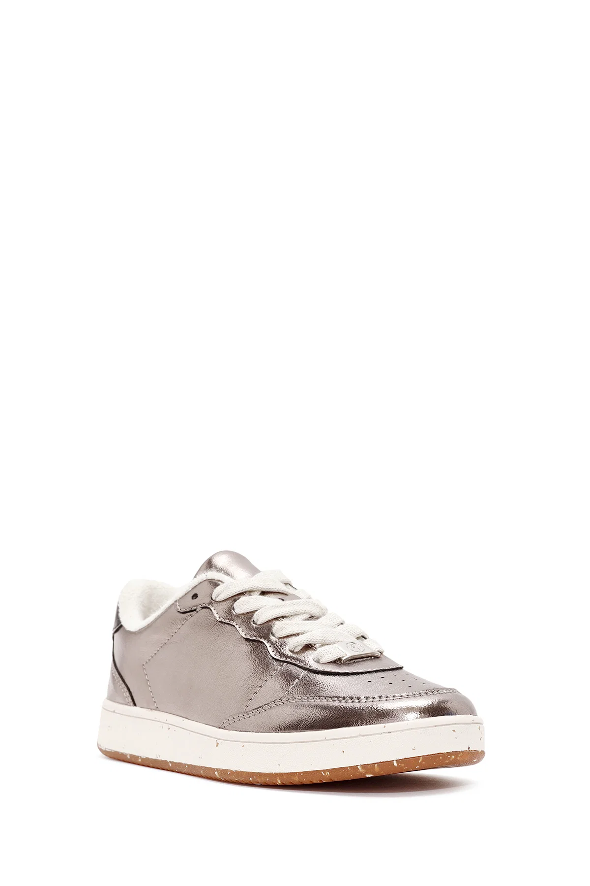 ACBC x Derimod Kadın Bronz Bağcıklı Metalik Sneaker - Image 6