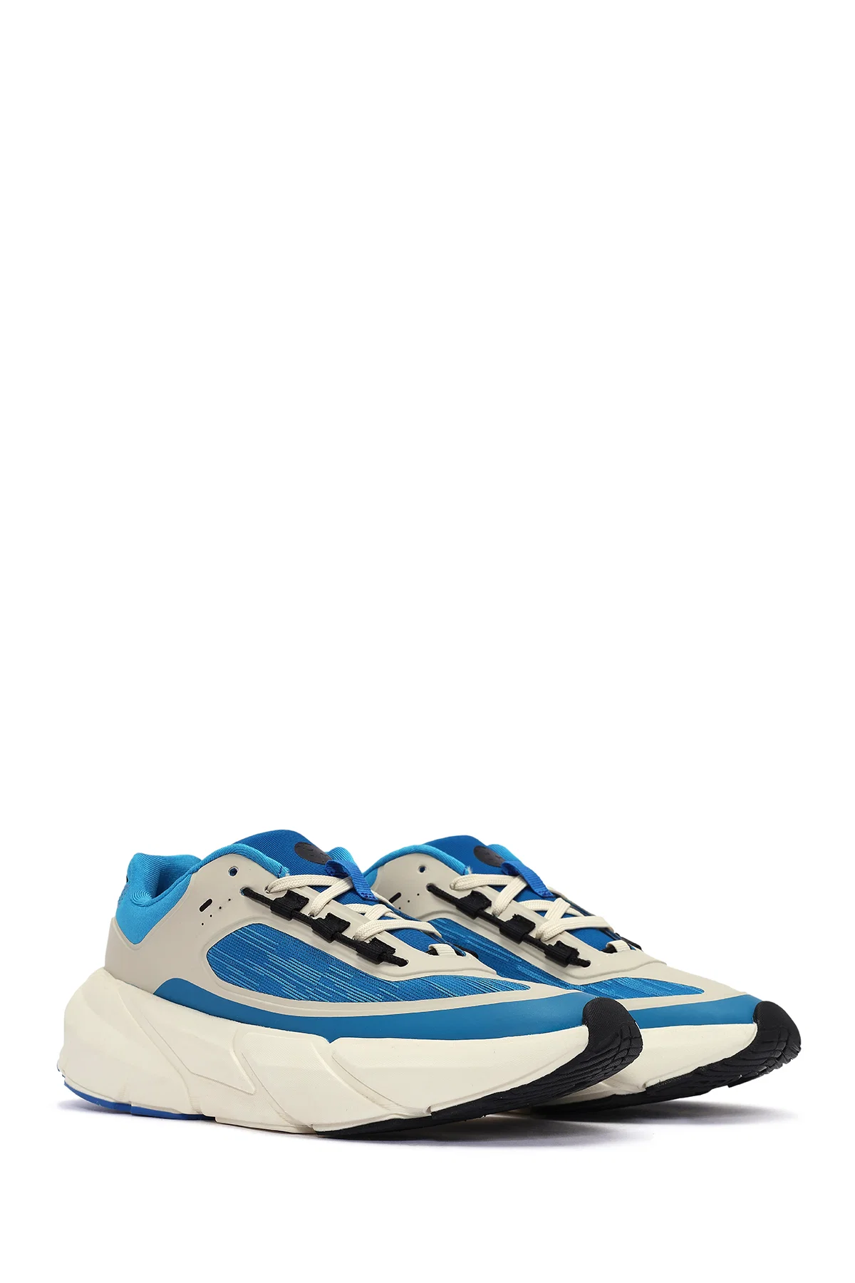 ACBC x DERİMOD Kadın Mavi Bağcıklı Kalın Tabanlı Sneaker - Image 3