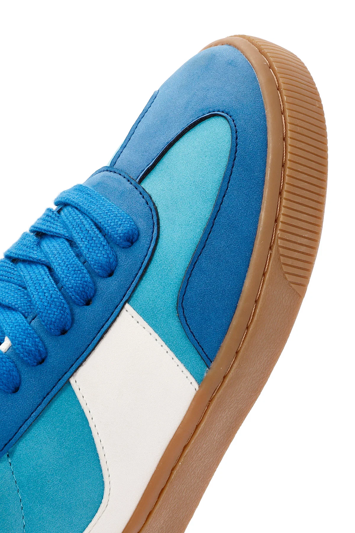 ACBC x Derimod Kadın Mavi Bağcıklı Süet Sneaker - Image 10