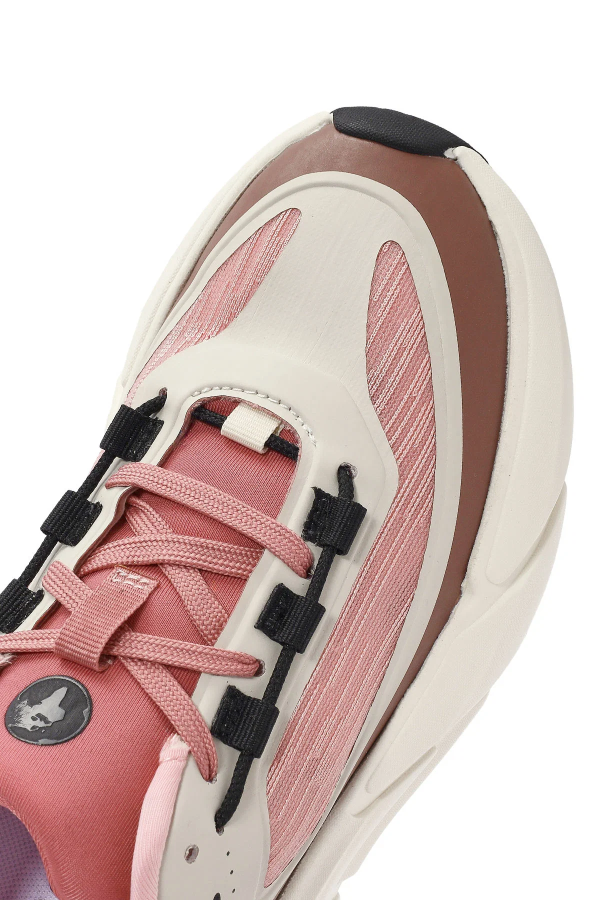 ACBC x DERİMOD Kadın Pembe Bağcıklı Kalın Tabanlı Sneaker - Image 10