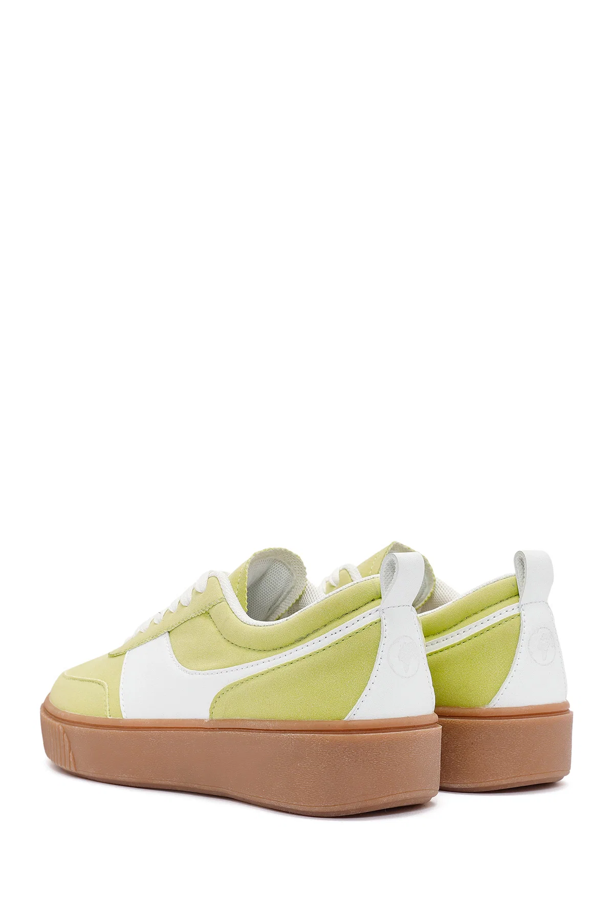ACBC x Derimod Kadın Sarı Bağcıklı Süet Sneaker - Image 5