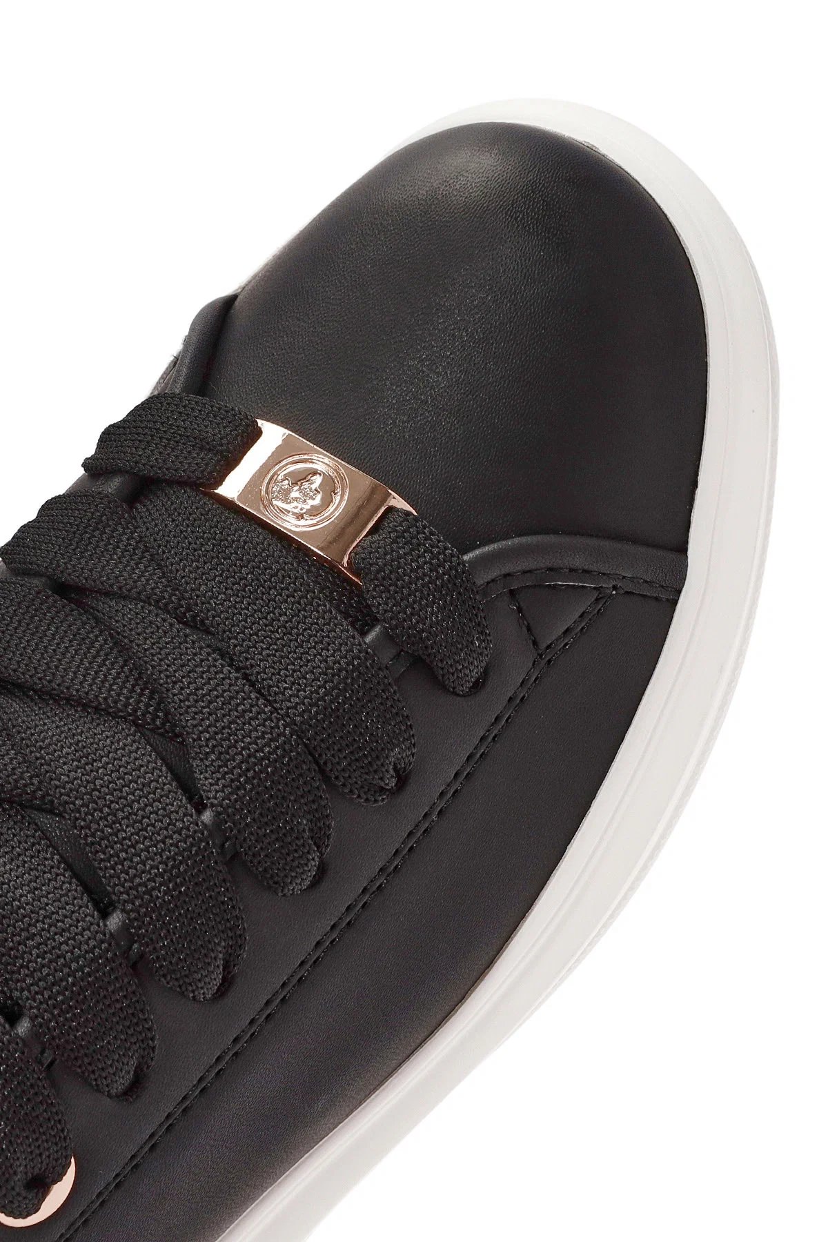 ACBC x Derimod Kadın Siyah Bağcıklı Kalın Tabanlı Sneaker - Image 11