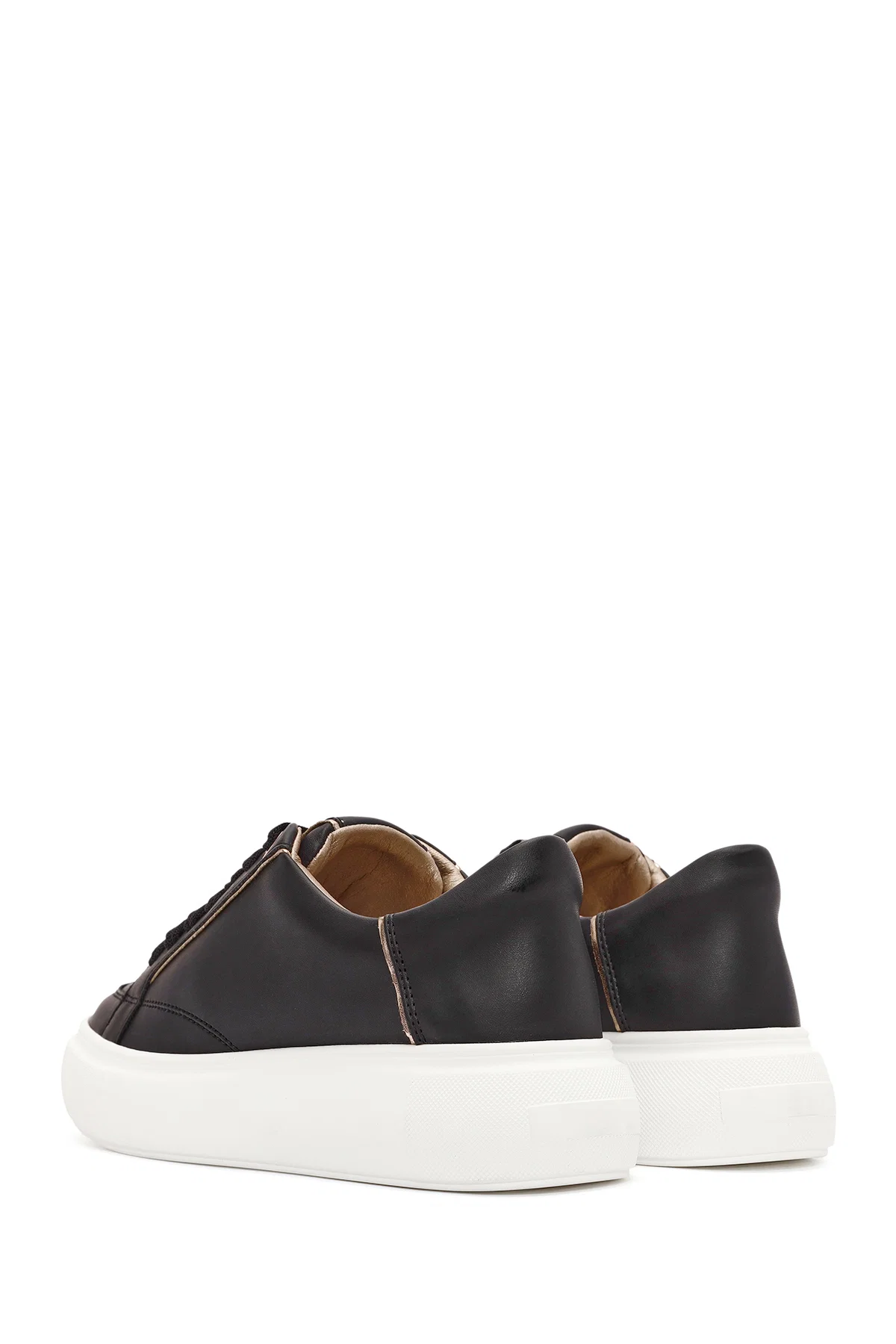 ACBC x Derimod Kadın Siyah Bağcıklı Kalın Tabanlı Sneaker - Image 5