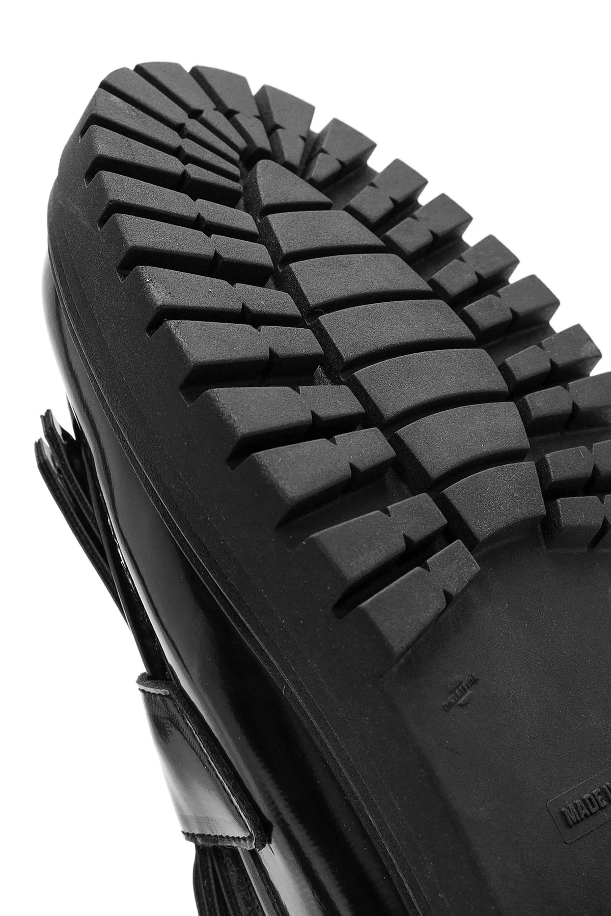 ACBC x Derimod Kadın Siyah Kalın Tabanlı Maskülen Loafer - Image 9