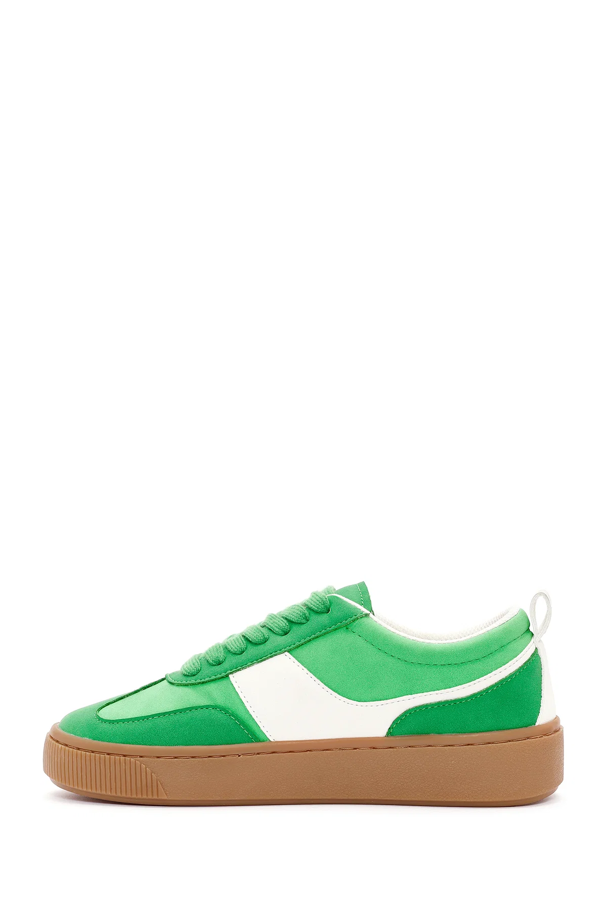 ACBC x Derimod Kadın Yeşil Bağcıklı Süet Sneaker - Image 3