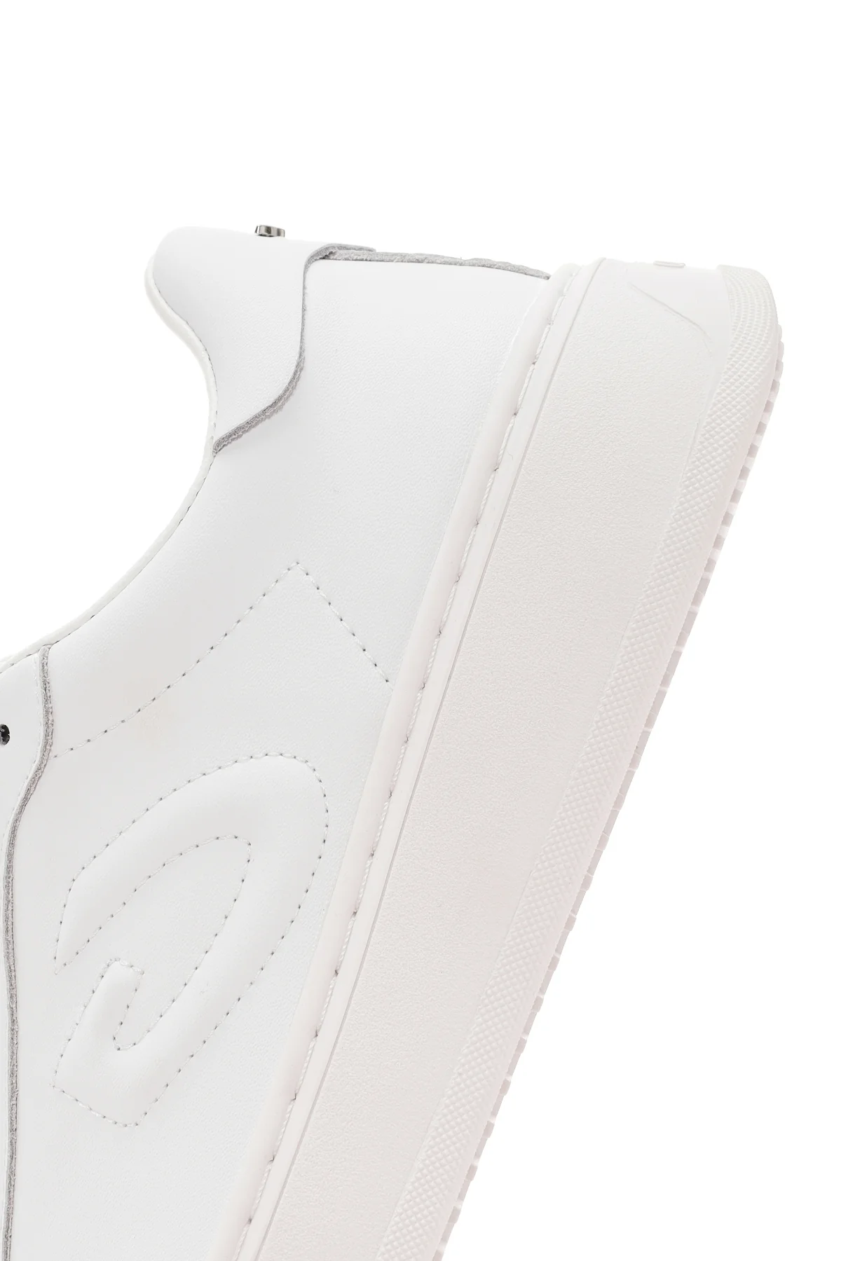 Alberto Guardiani Erkek Beyaz Winner Deri Sneaker - Image 8