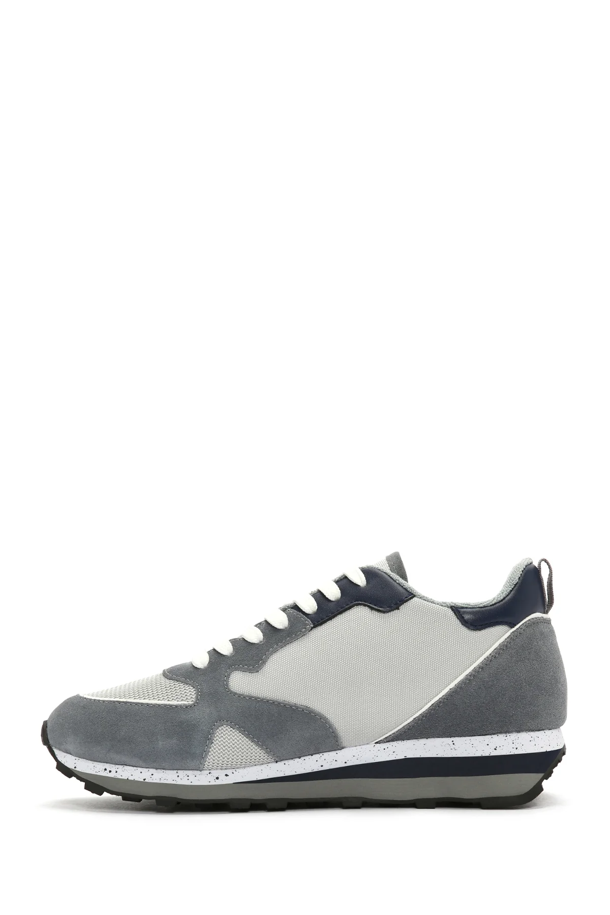 Alberto Guardiani Erkek Gri Siyah Wen Kalın Tabanlı Sneaker - Image 2