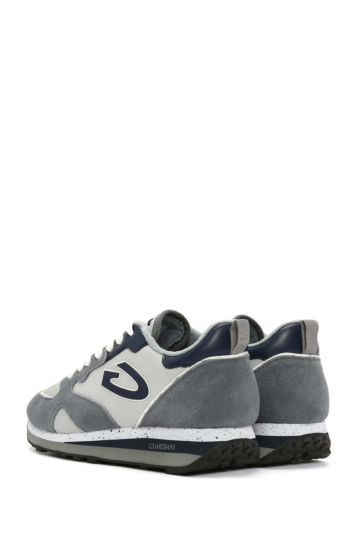 Alberto Guardiani Erkek Gri Siyah Wen Kalın Tabanlı Sneaker - Image 5