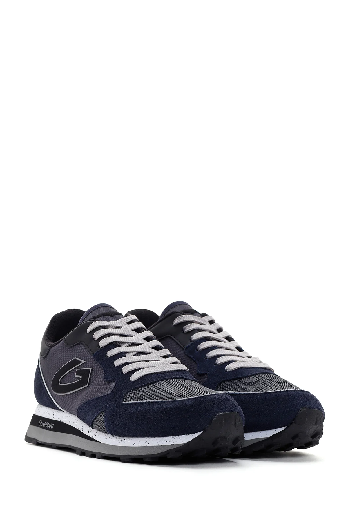 Alberto Guardiani Erkek Lacivert Gri Wen Kalın Tabanlı Sneaker - Image 3