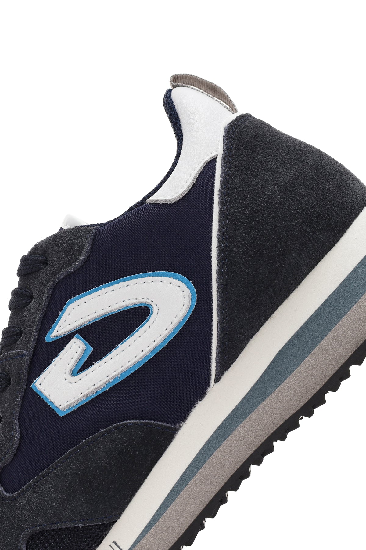 Alberto Guardiani Erkek Lacivert Wen Kalın Tabanlı Bağcıklı Süet Deri Sneaker - Image 8