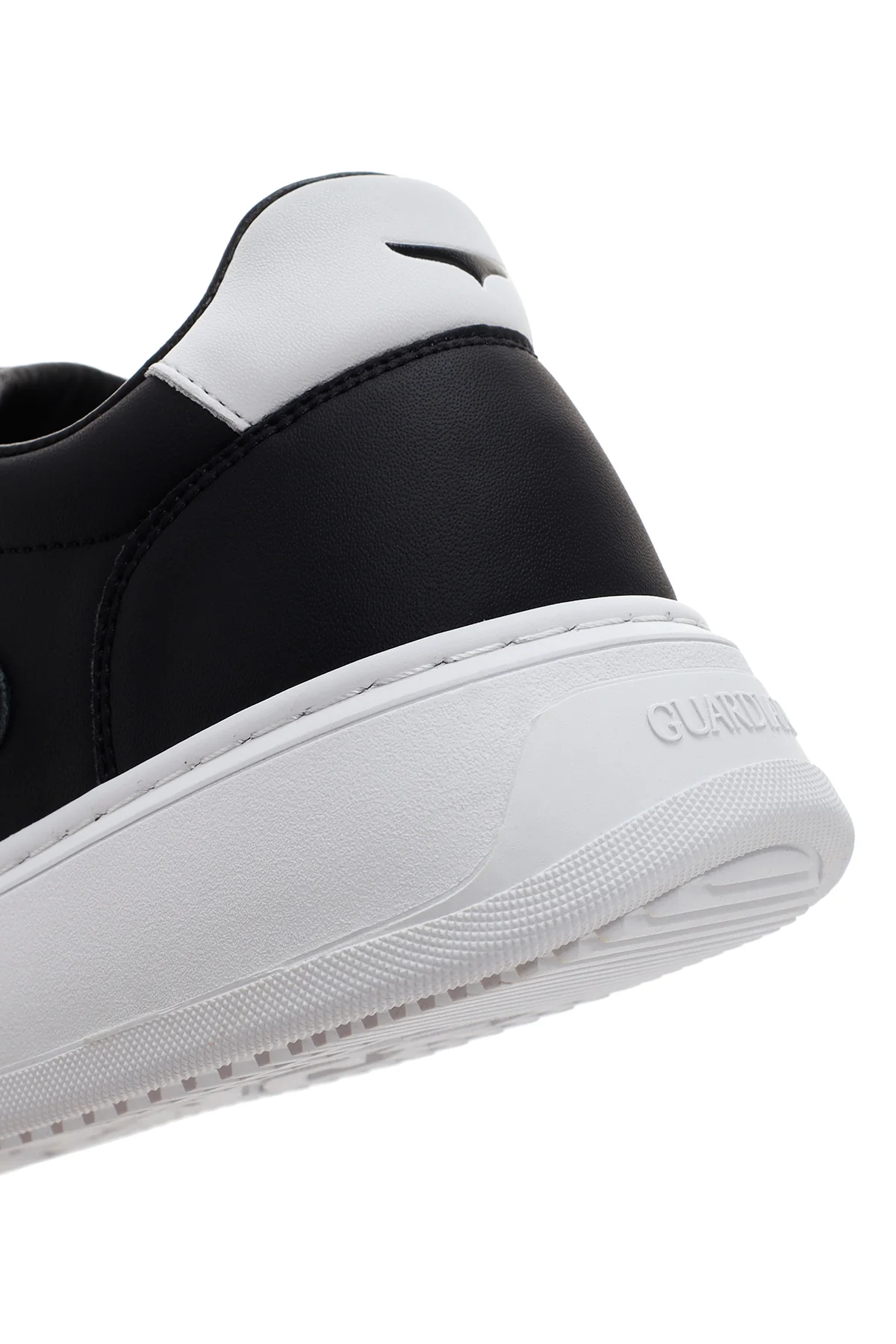 Alberto Guardiani Erkek Siyah New Era Kalın Tabanlı Deri Sneaker - Image 9
