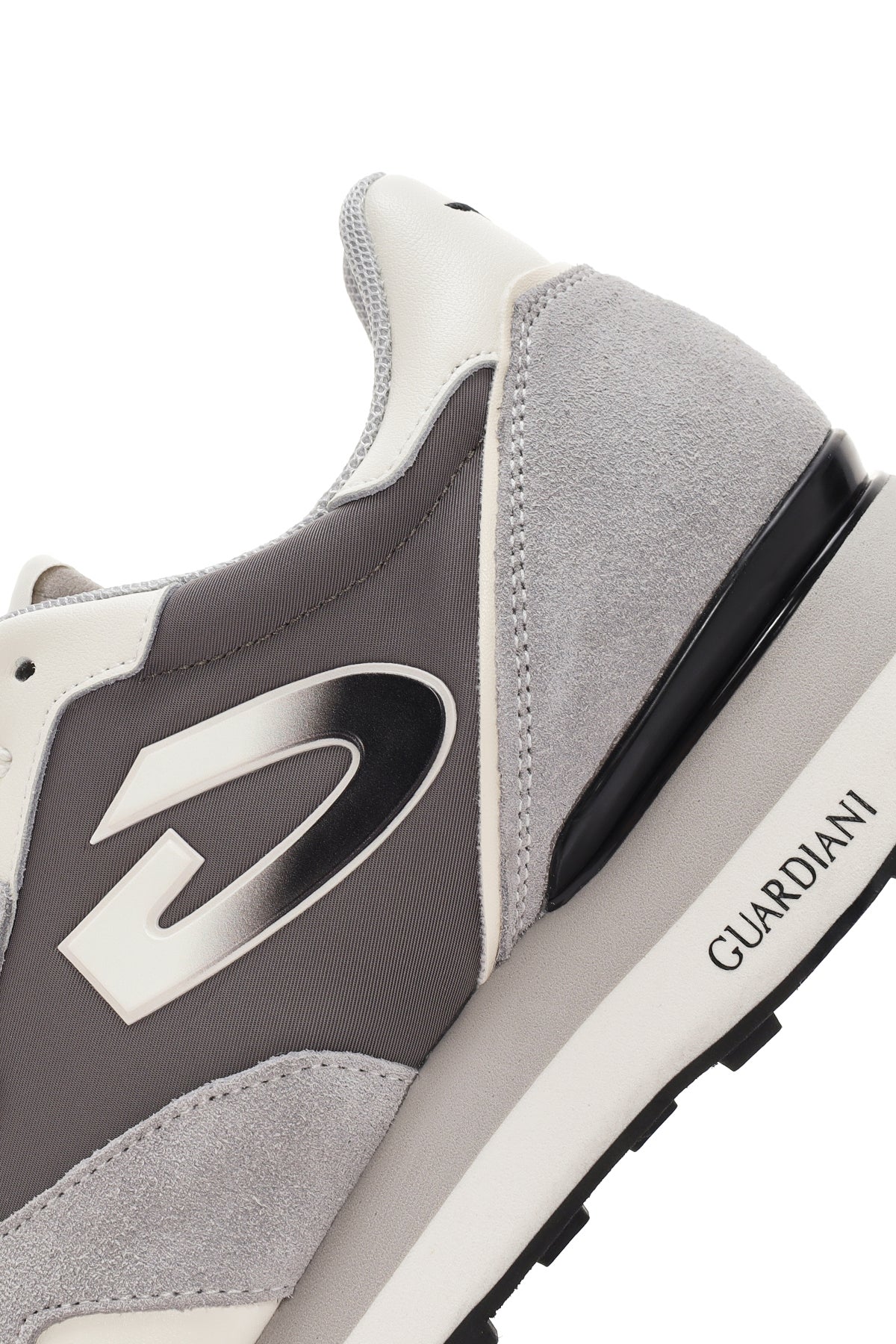 Alberto Guardiani Erkek Wen Kalın Tabanlı Gri Bağcıklı Deri Sneaker - Image 8