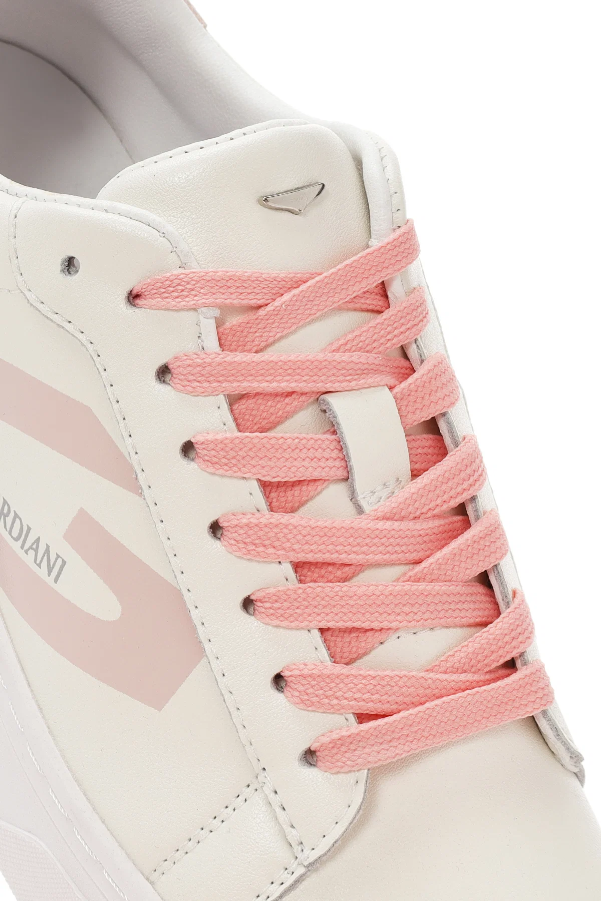 Alberto Guardiani Kadın Bej New Era Bağcıklı Deri Sneaker - Image 10