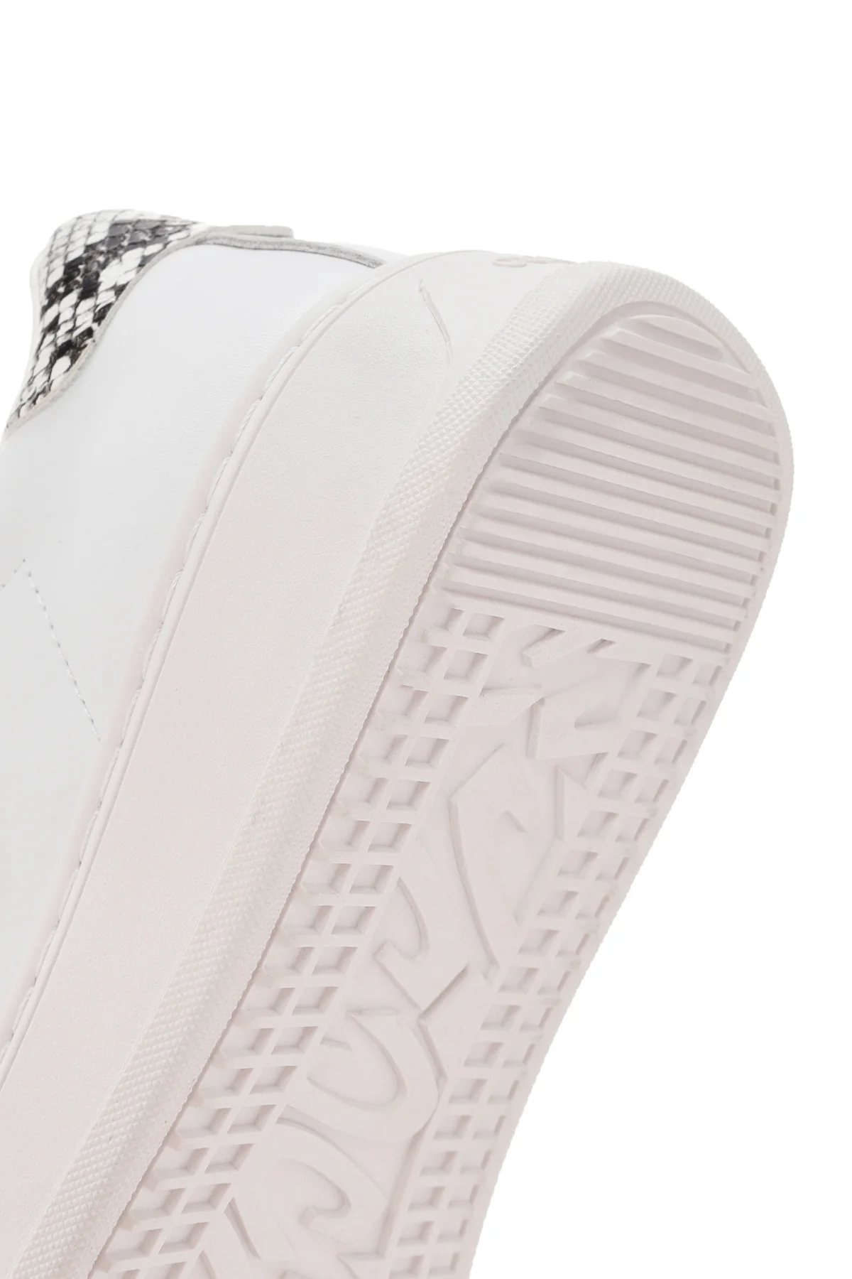Alberto Guardiani Kadın Beyaz New Era Bağcıklı Deri Sneaker - Image 9
