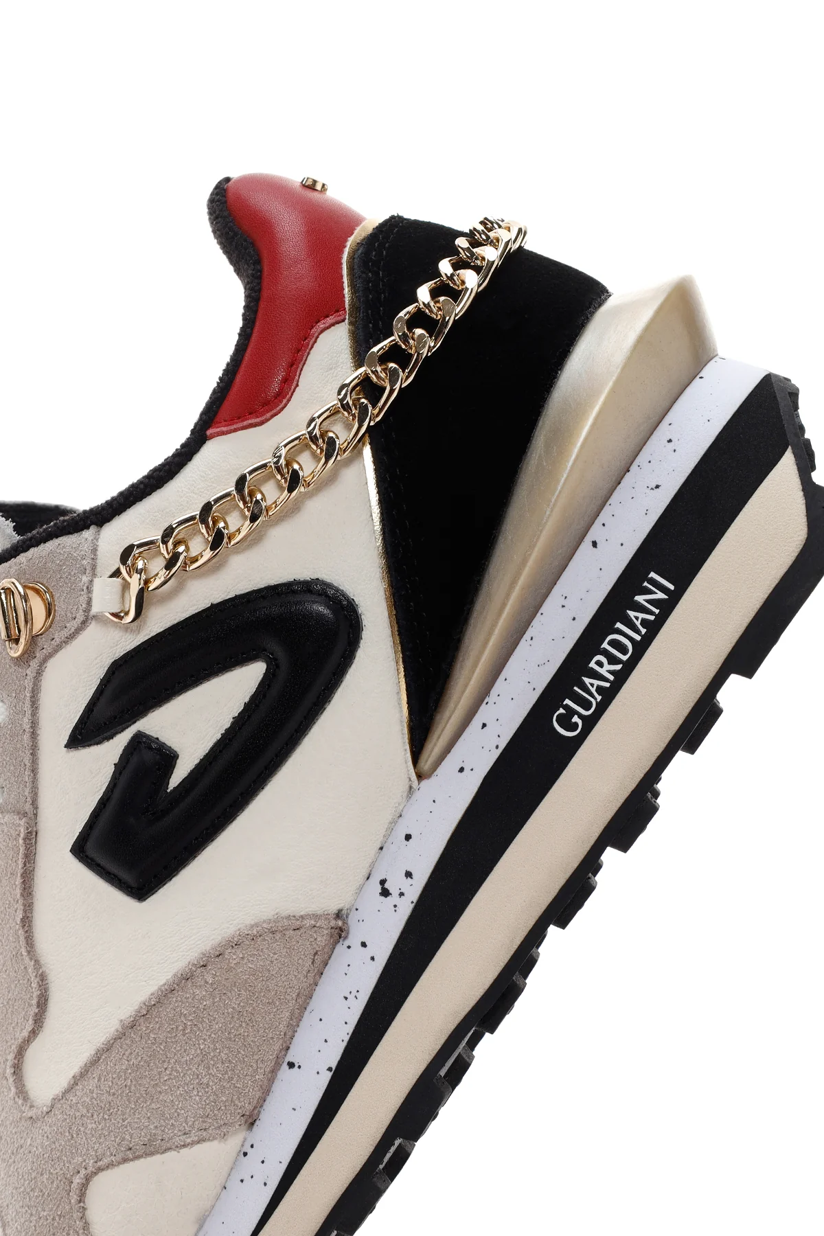 Alberto Guardiani Kadın Çok Renkli Wen Deri Kalın Tabanlı Sneaker - Image 7