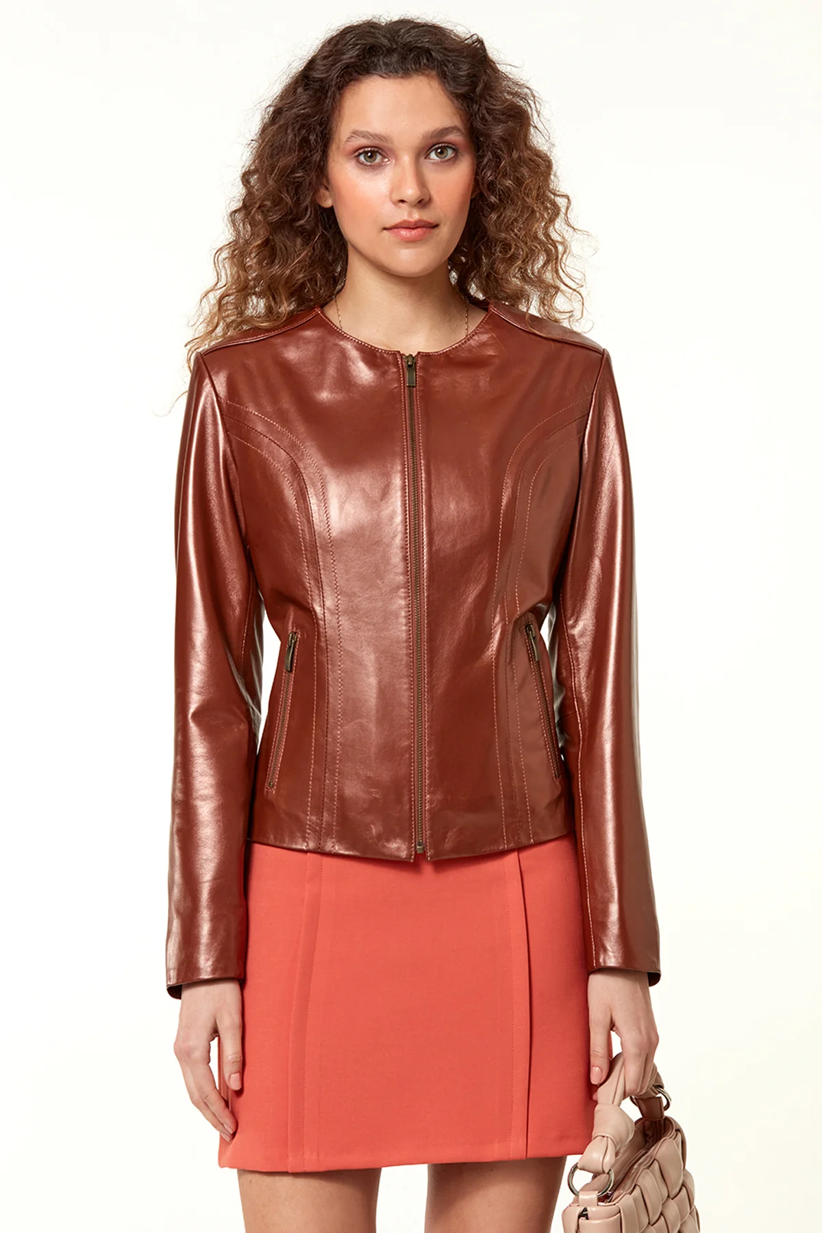 Betty Kadın Deri Ceket - Image 3