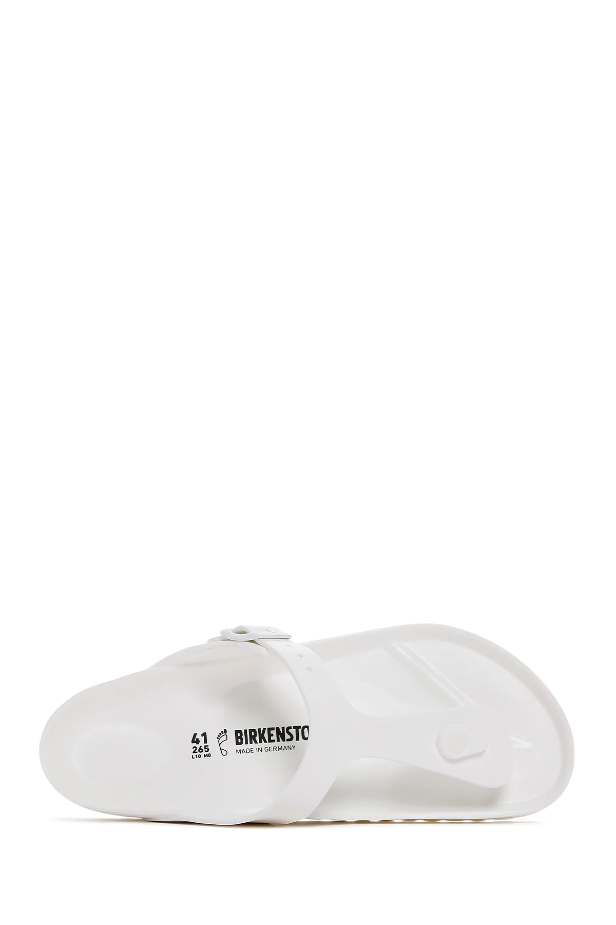Birkenstock Erkek Beyaz Gizeh Eva Parmak Arası Düz Terlik - Image 7
