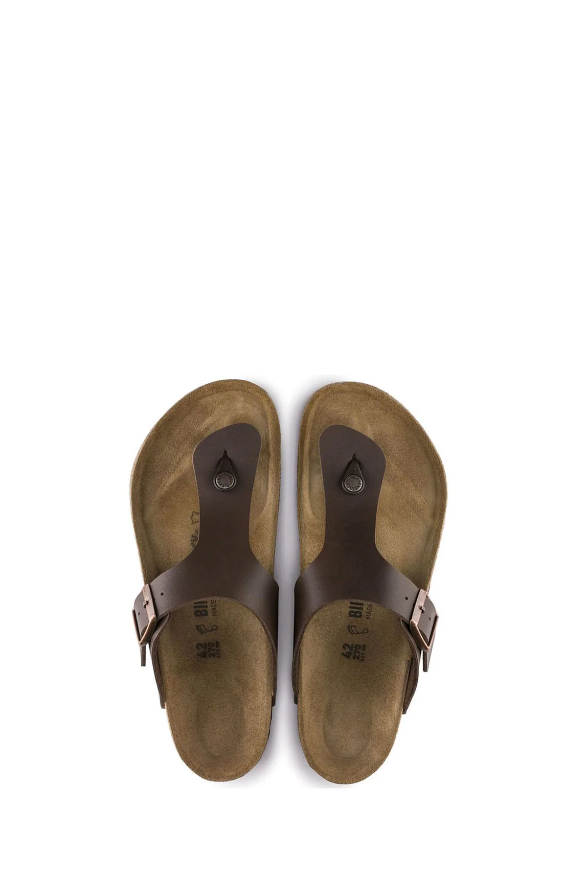 Birkenstock Erkek Kahverengi Bırko-Flor Terlik - Image 4