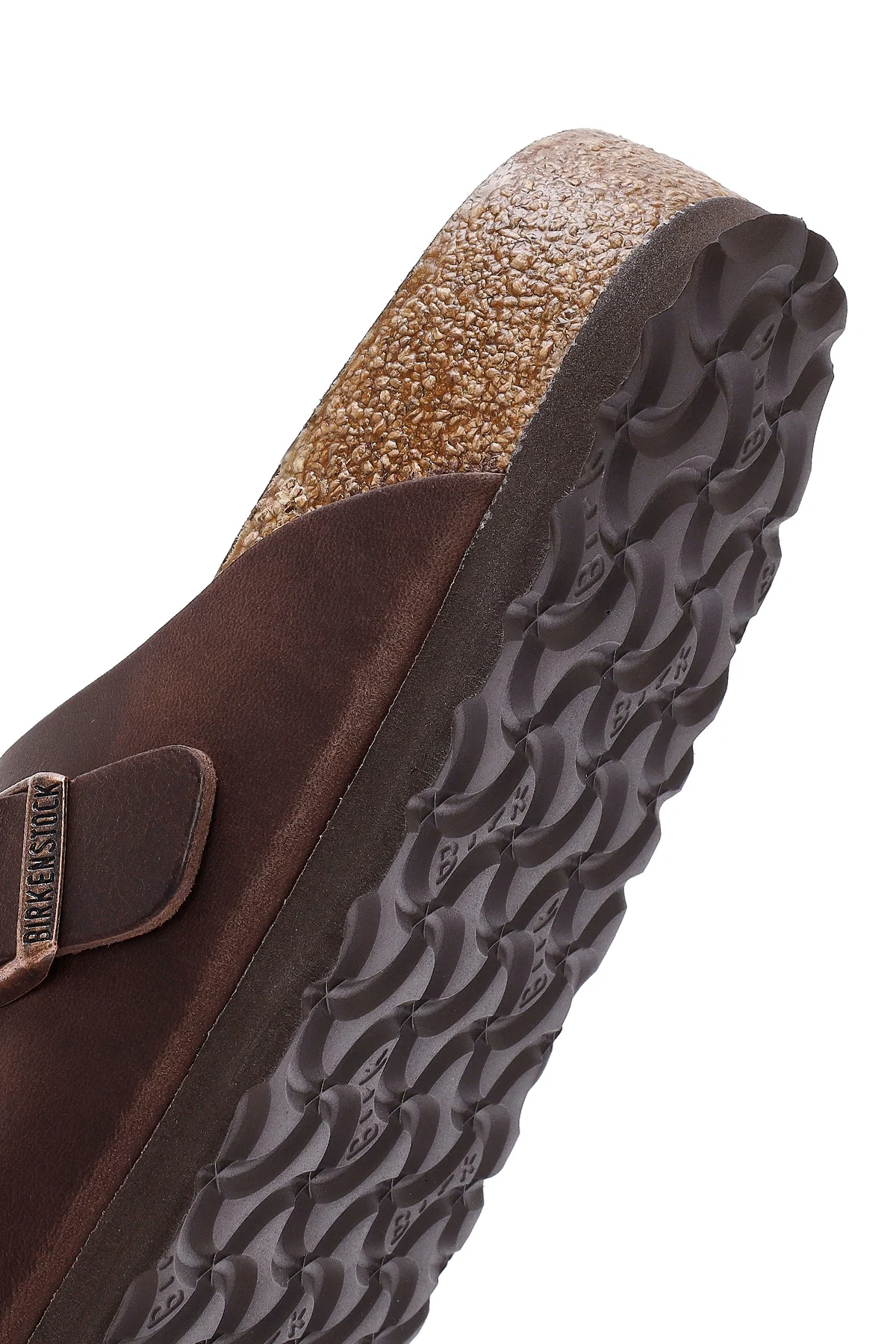 Birkenstock Erkek Kahverengi Boston Nubuk Deri Terlik - Image 9