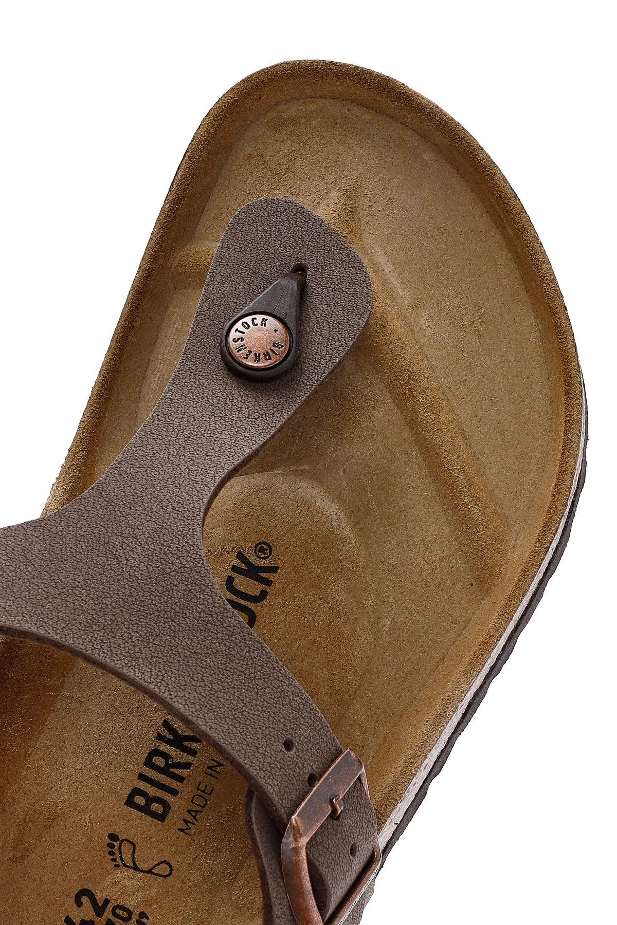 Birkenstock Erkek Kahverengi Gizeh Parmak Arası Terlik - Image 10