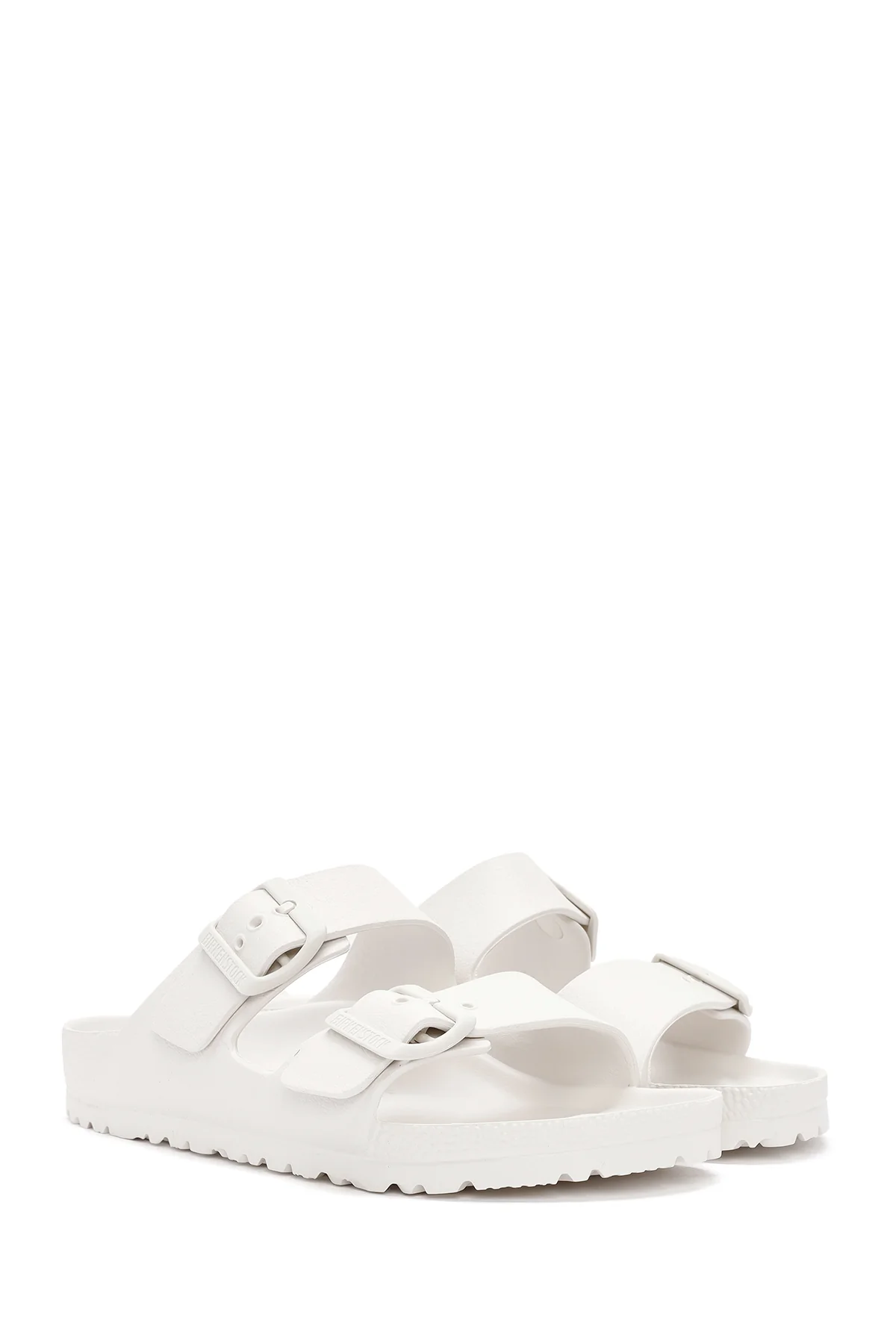 Birkenstock Kadın Beyaz Arizona Eva Çift Bantlı Terlik - Image 3
