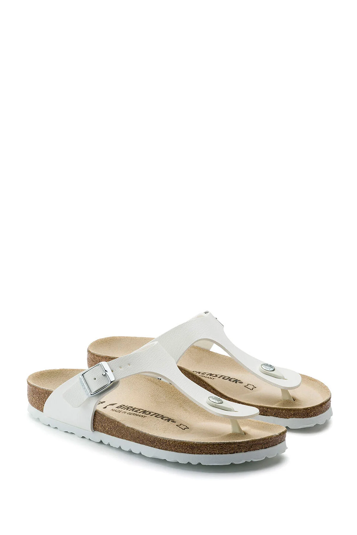 Birkenstock Kadın Beyaz Gizeh Bf Parmak Arası Terlik - Image 3
