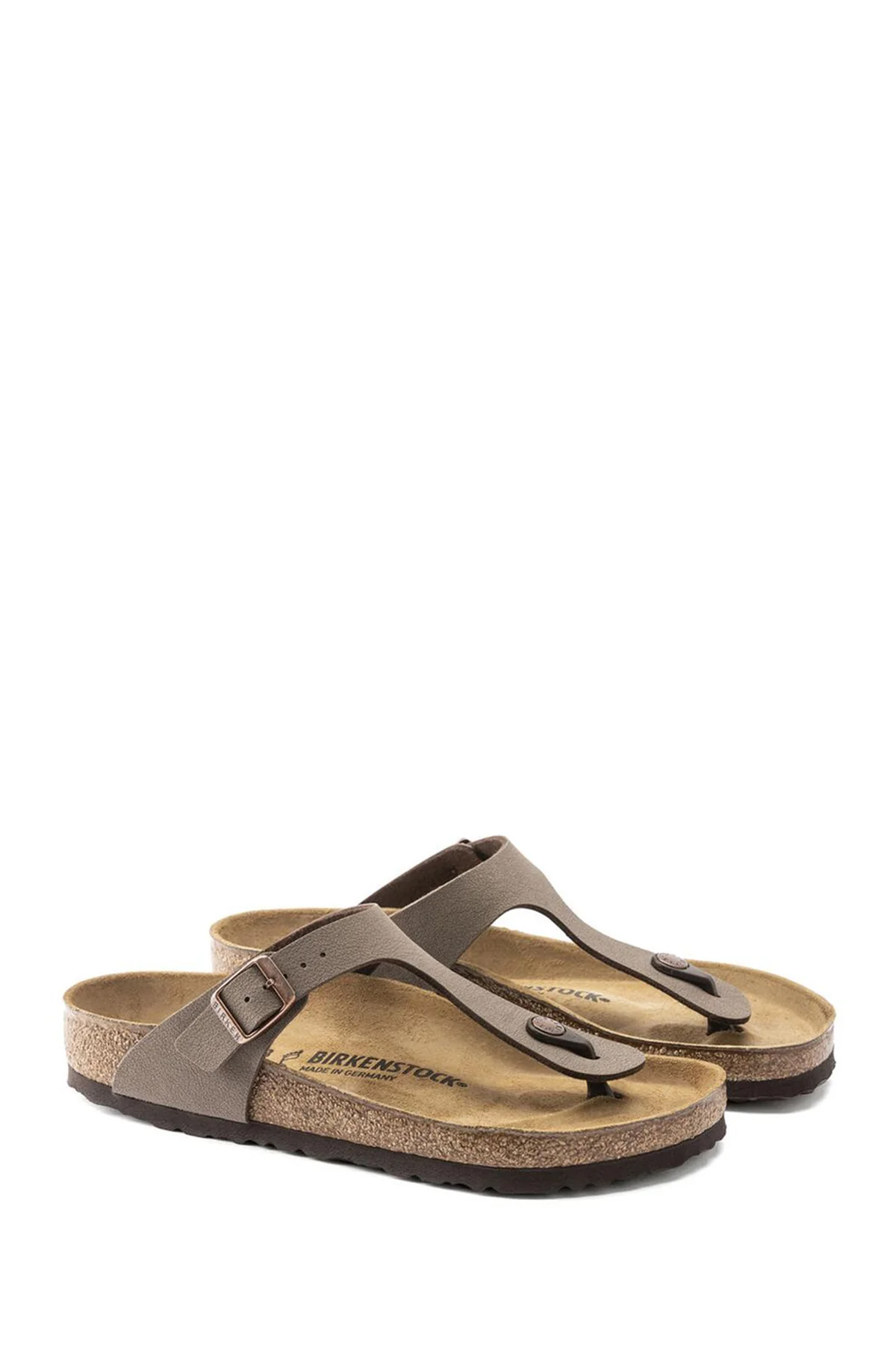 Birkenstock Kadın Kahverengi Bırko-Flor Nubuk Parmak Arası Terlik - Image 3