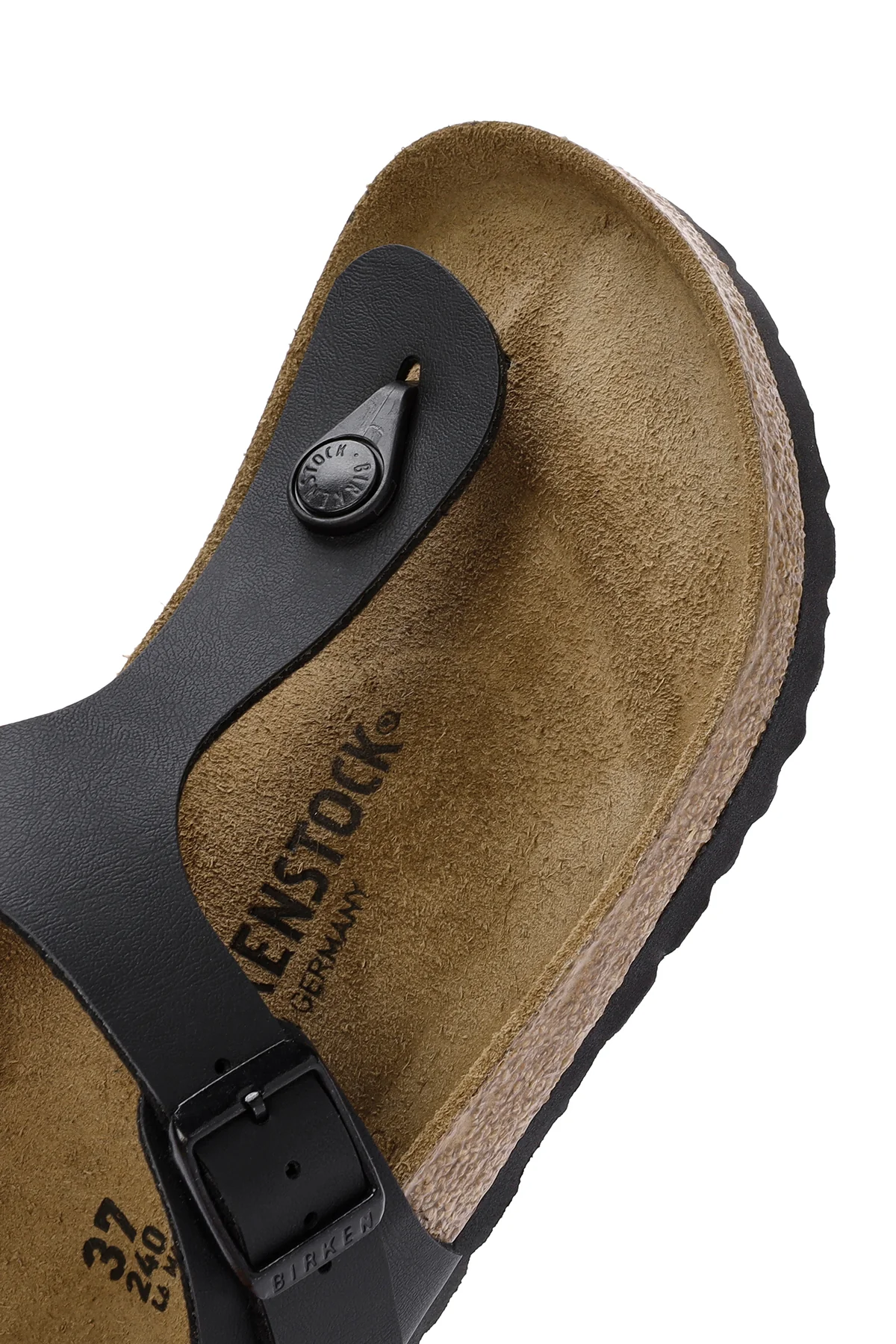 Birkenstock Kadın Siyah Parmak Arası Gizeh Bf Terlik - Image 11