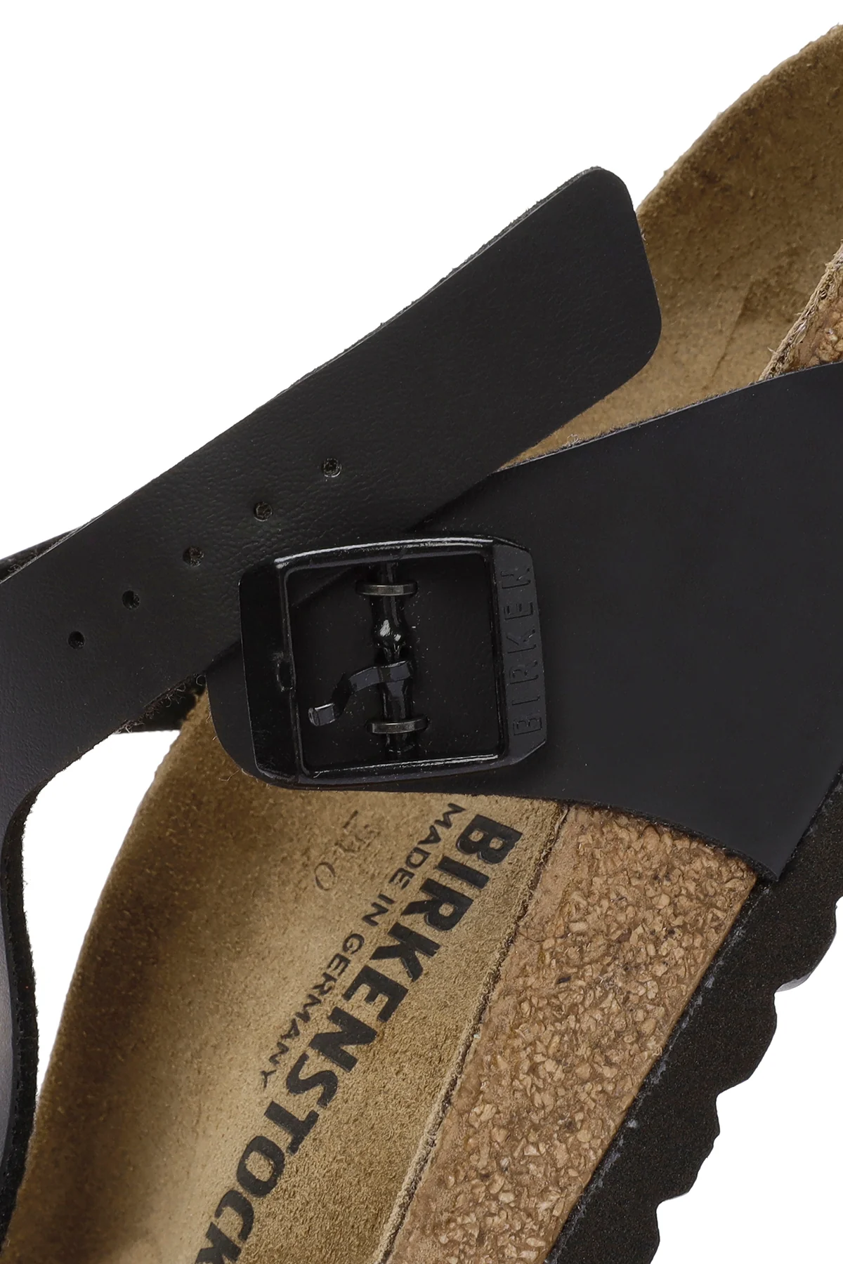 Birkenstock Kadın Siyah Parmak Arası Gizeh Bf Terlik - Image 9