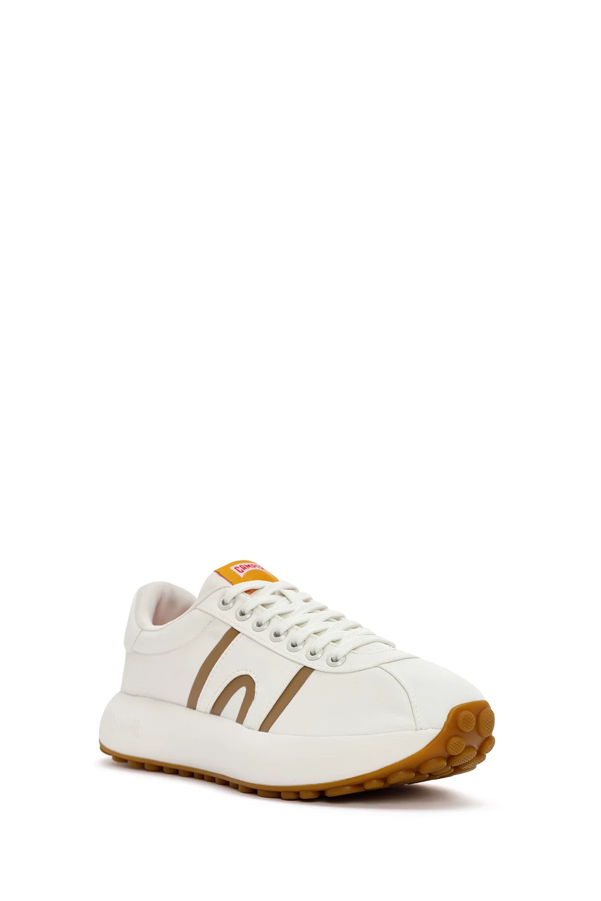 Camper Erkek Beyaz Pelotas Athens Bağcıklı Kumaş Sneaker - Image 6