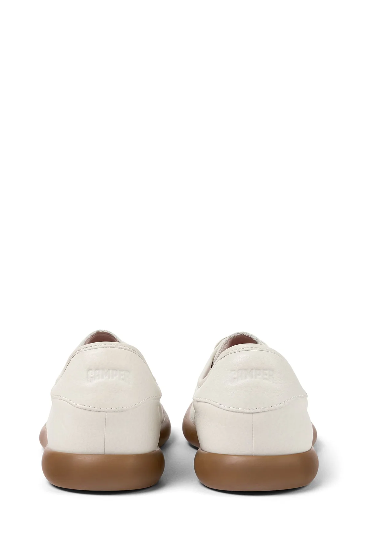 Camper Erkek Beyaz Pelotas Soller Bağcıklı Deri Sneaker - Image 3