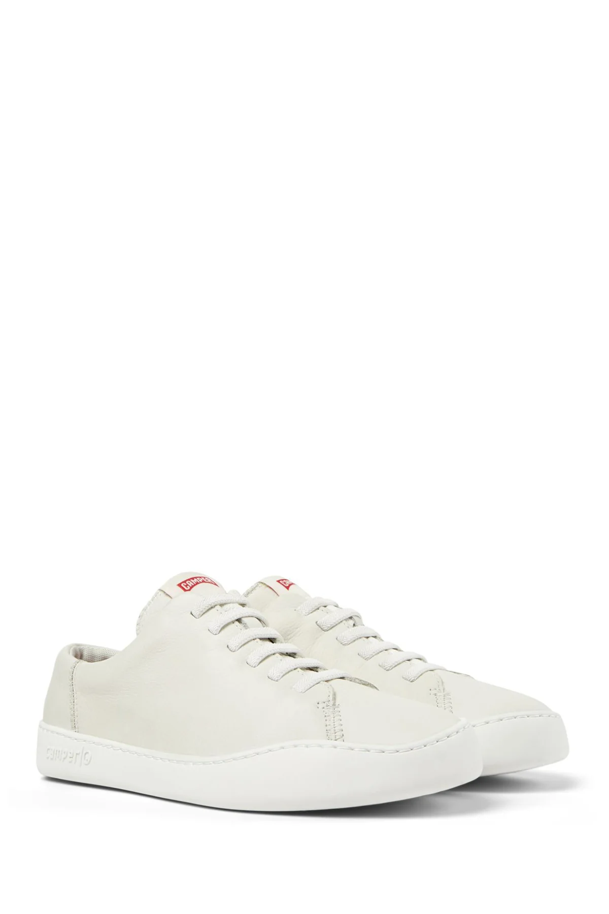 Camper Erkek Beyaz Peu Touring Deri Sneaker - Image 2