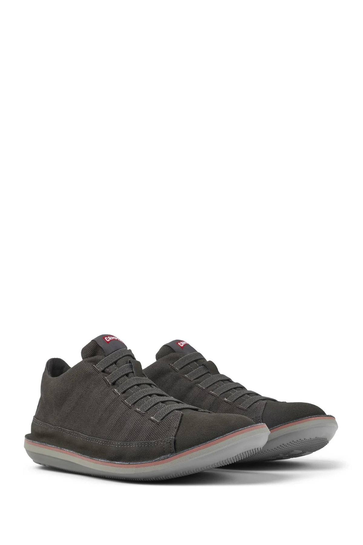 Camper Erkek Gri Beetle Nubuk Deri Sneaker - Image 2