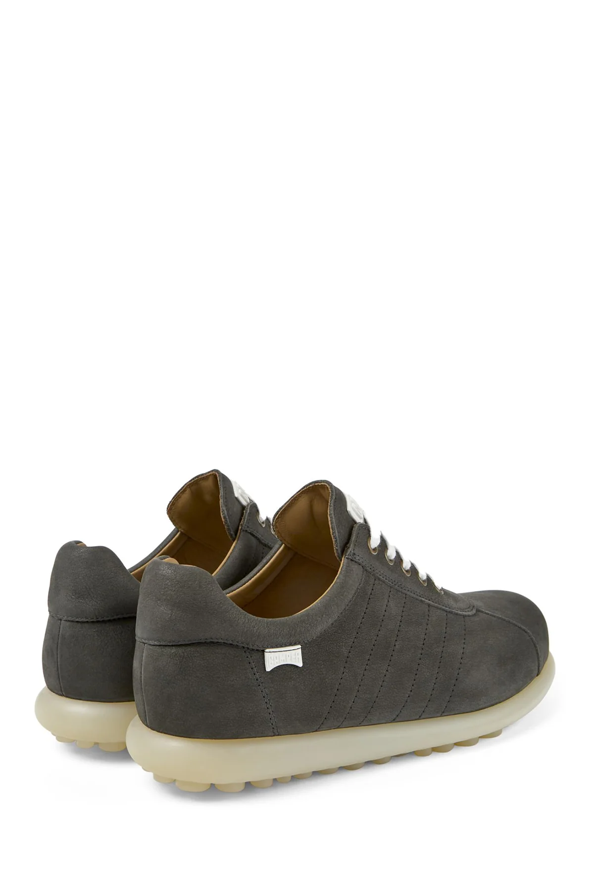 Camper Erkek Gri Pelotas Ariel Deri Sneaker - Image 3