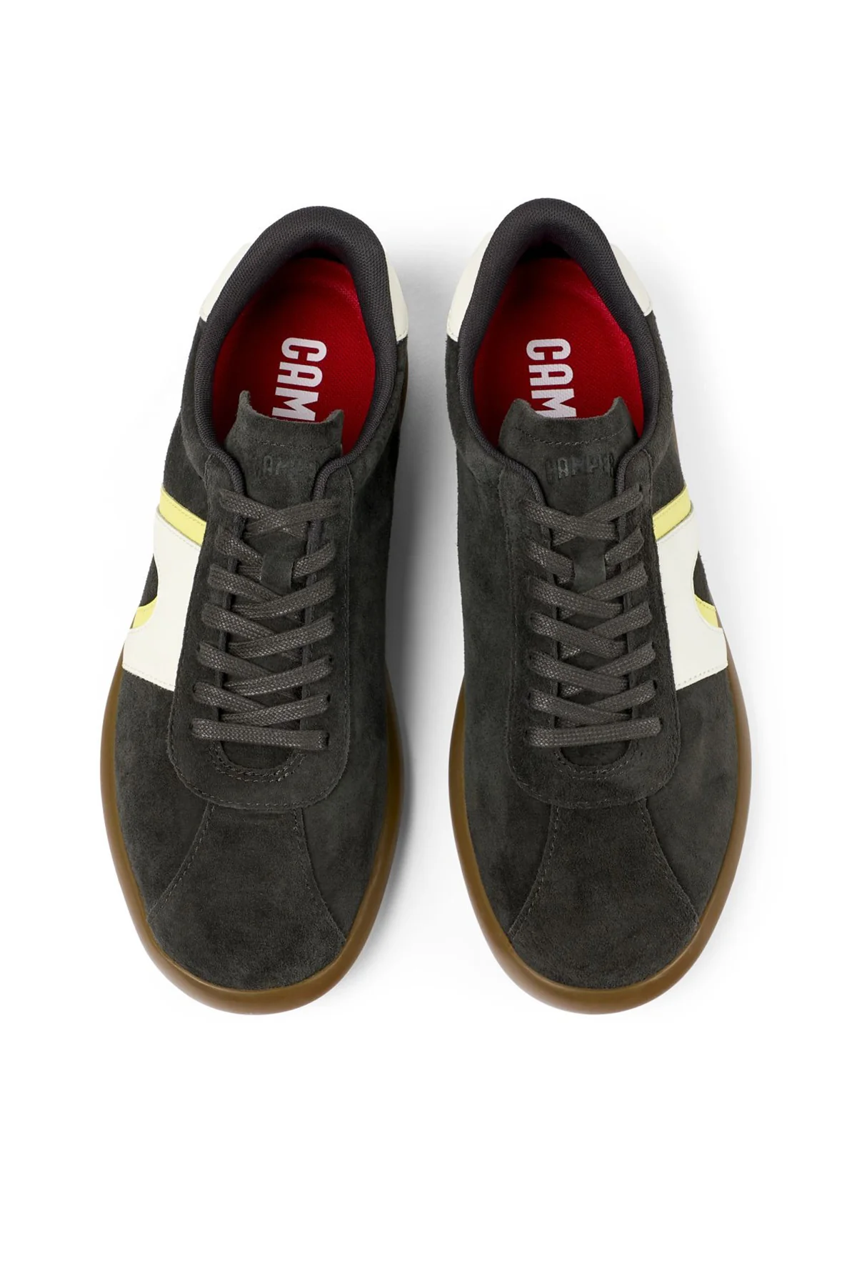 Camper Erkek Gri Pelotas Soller Bağcıklı Sneaker - Image 4