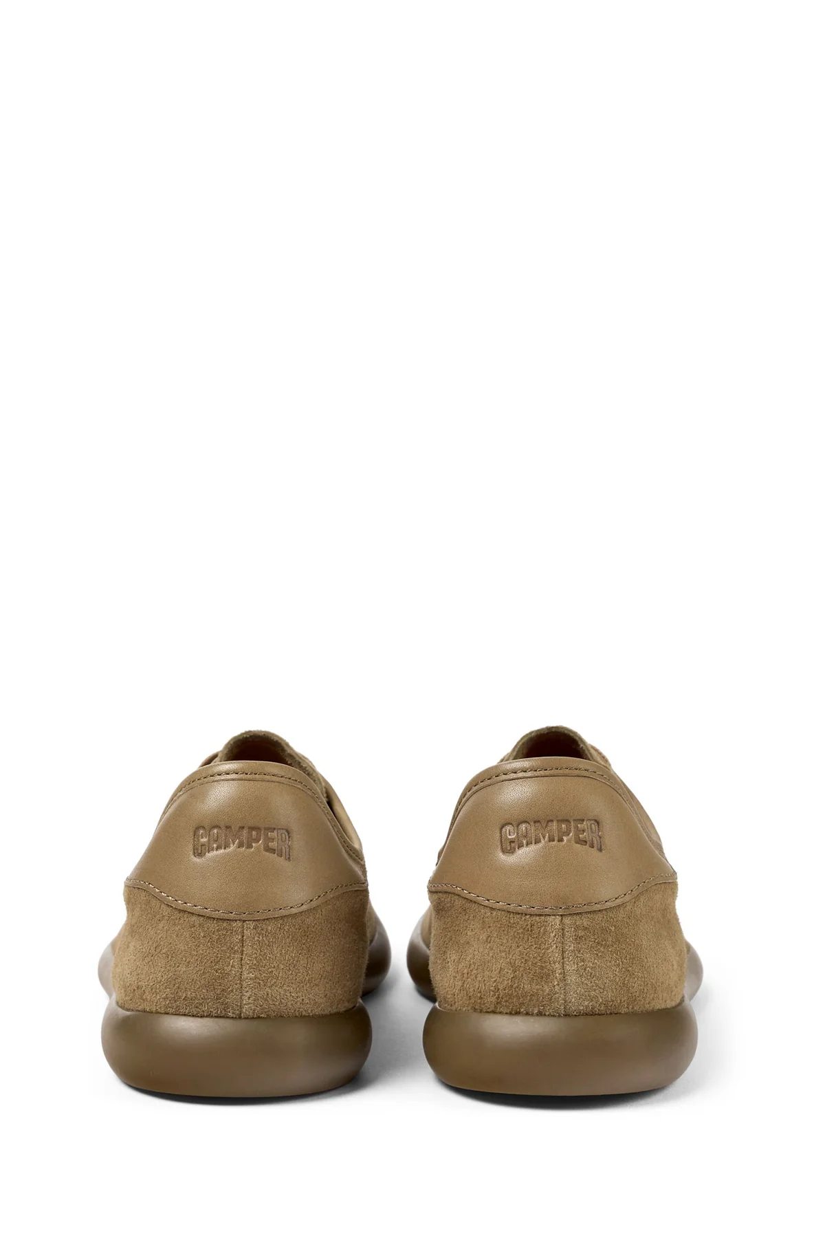 Camper Erkek Kahverengi Pelotas Soller Bağcıklı Deri Sneaker - Image 3