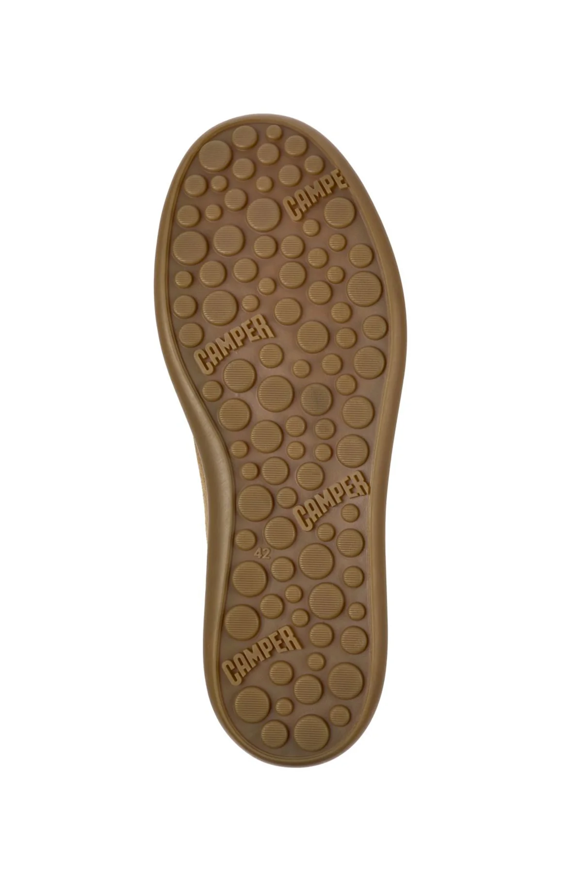 Camper Erkek Kahverengi Pelotas Soller Bağcıklı Deri Sneaker - Image 5