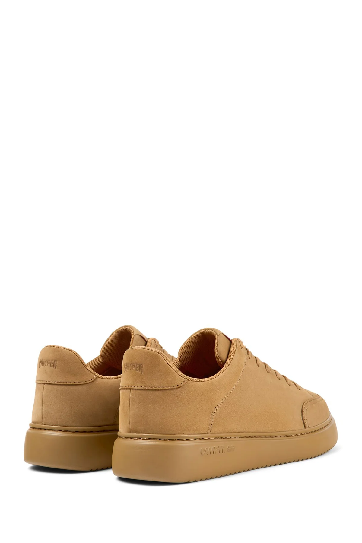 Camper Erkek Kahverengi Runner Deri Sneaker - Image 3