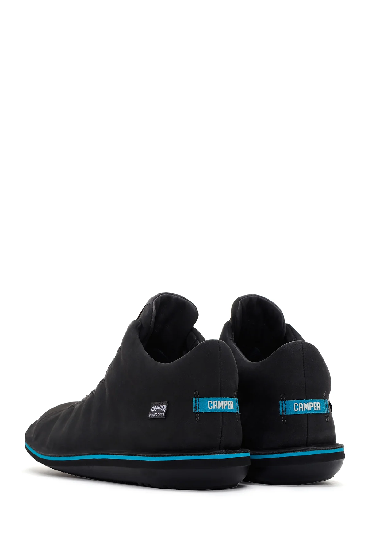 Camper Erkek Koyu Gri Beetle Hydroshield Deri Spor Ayakkabı - Image 5